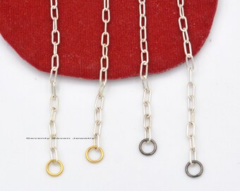 Sterling Silber kleine Gliederkette
