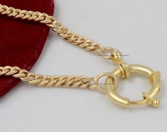 925 Sterling Silver Spring Ring Enhancer Charm Holder