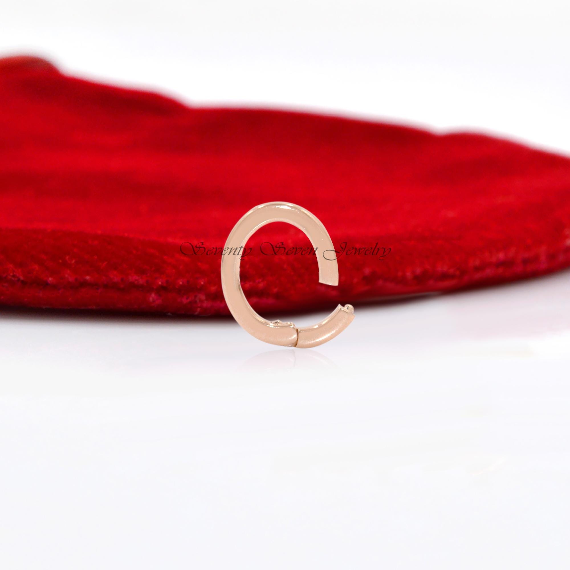 9K Gold Paperclip Chain Necklace: Charm Holder Link Lock - View 5 - Seventy Seven Jewelry | SKU: SSMJH475-9KYG-2026,SSMJP475- 9K Gold Paperclip Chain Necklace: Charm Holder Link Lock - View 5 - Seventy Seven Jewelry | SKU: SSMJH475-9KYG-2026,SSMJP475-