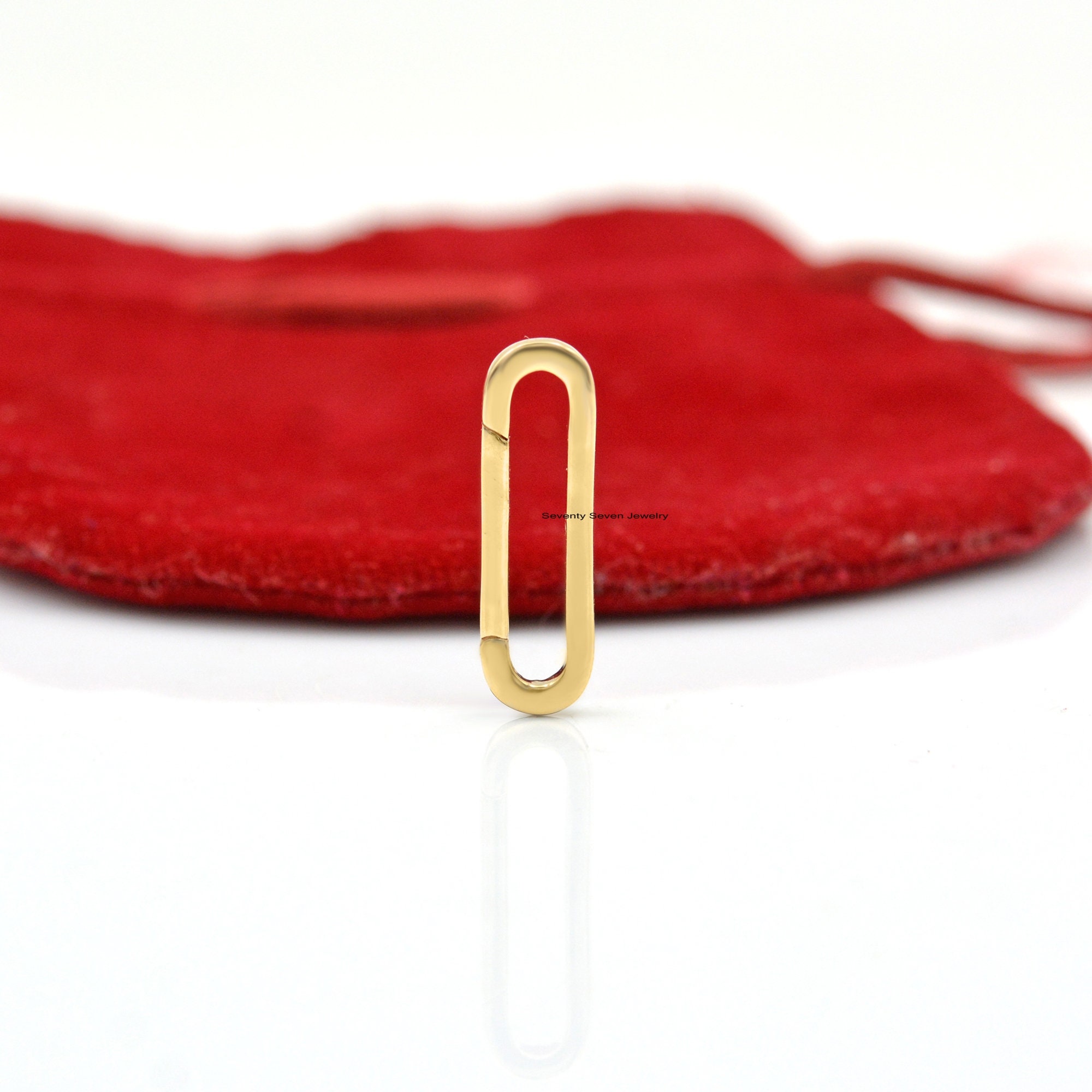 9K Gold Diamond Enhancer Holder: Elongated Oval Multi-Charm - View 3 - Seventy Seven Jewelry | SKU: SSMJP680-9KYGMN,SSMJP680- 9K Gold Diamond Enhancer Holder: Elongated Oval Multi-Charm - View 3 - Seventy Seven Jewelry | SKU: SSMJP680-9KYGMN,SSMJP680-