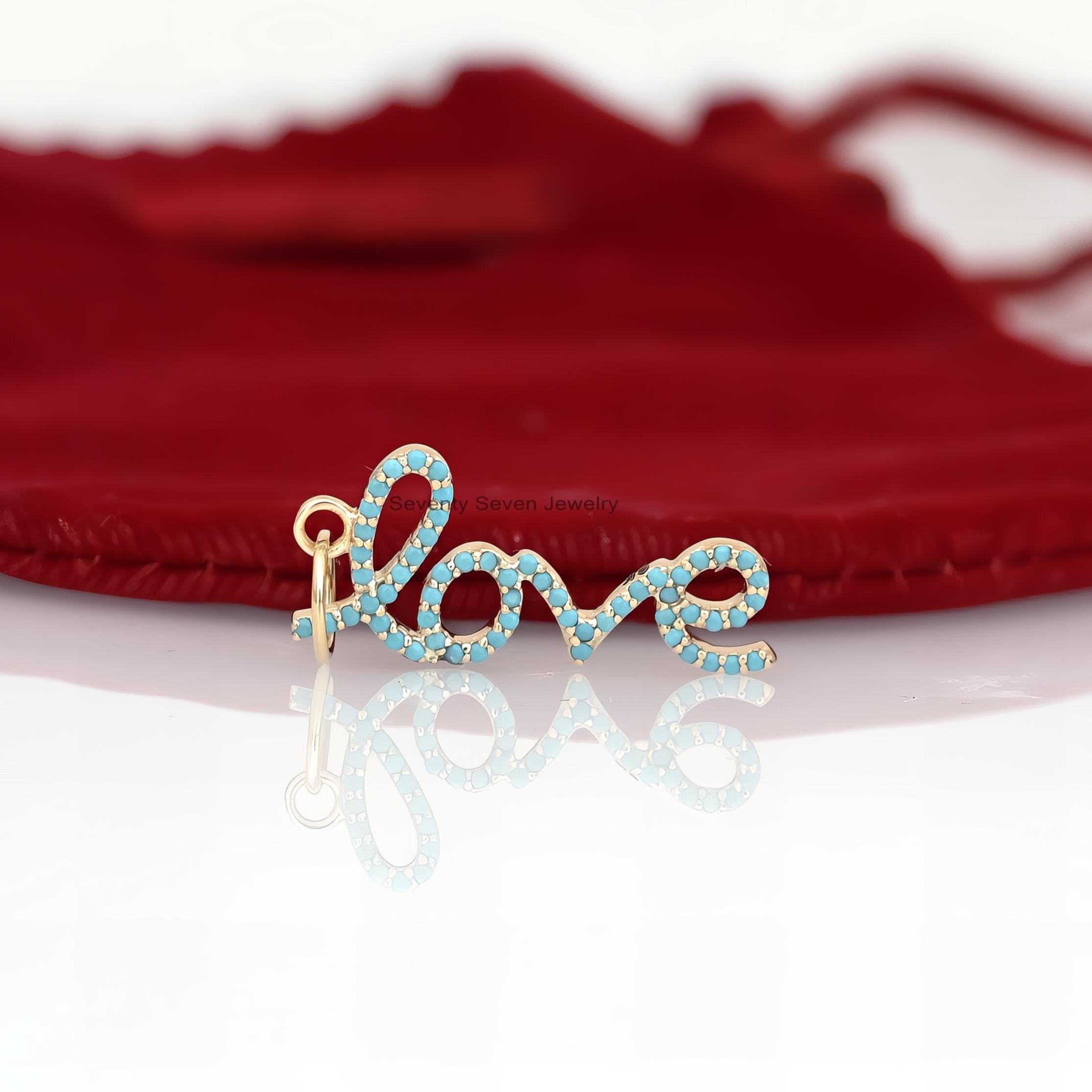 925 Silver Pave Love Words Charm: Cursive Initial Pendant - Seventy Seven Jewelry | SKU: SSMJP577-SLYG-2026 925 Silver Pave Love Words Charm: Cursive Initial Pendant - Seventy Seven Jewelry | SKU: SSMJP577-SLYG-2026