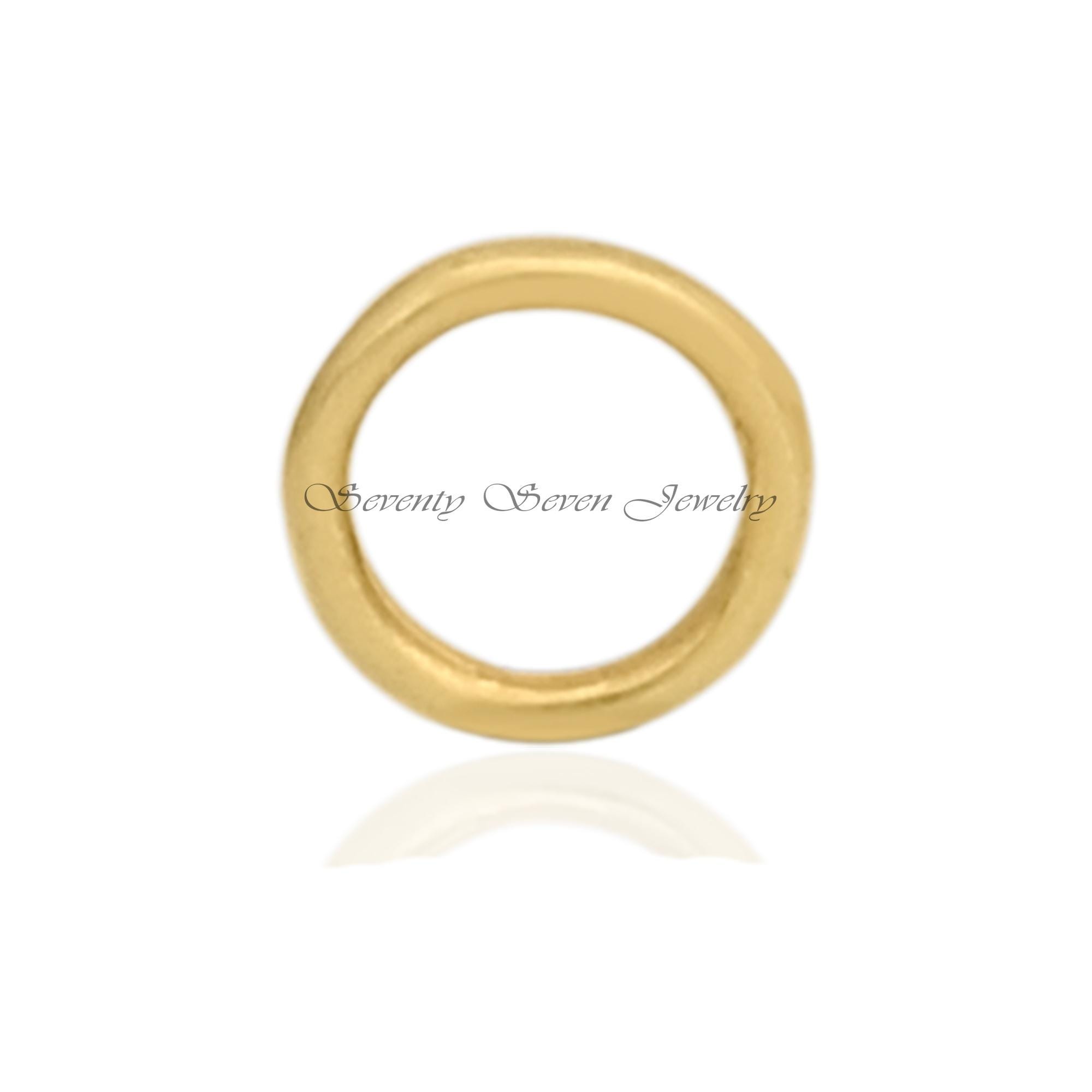 925 Sterling Silver Jump Ring: Pendant Connector Lock - View 4 - Seventy Seven Jewelry | SKU: SSMJF127-SLYG-VP 925 Sterling Silver Jump Ring: Pendant Connector Lock - View 4 - Seventy Seven Jewelry | SKU: SSMJF127-SLYG-VP