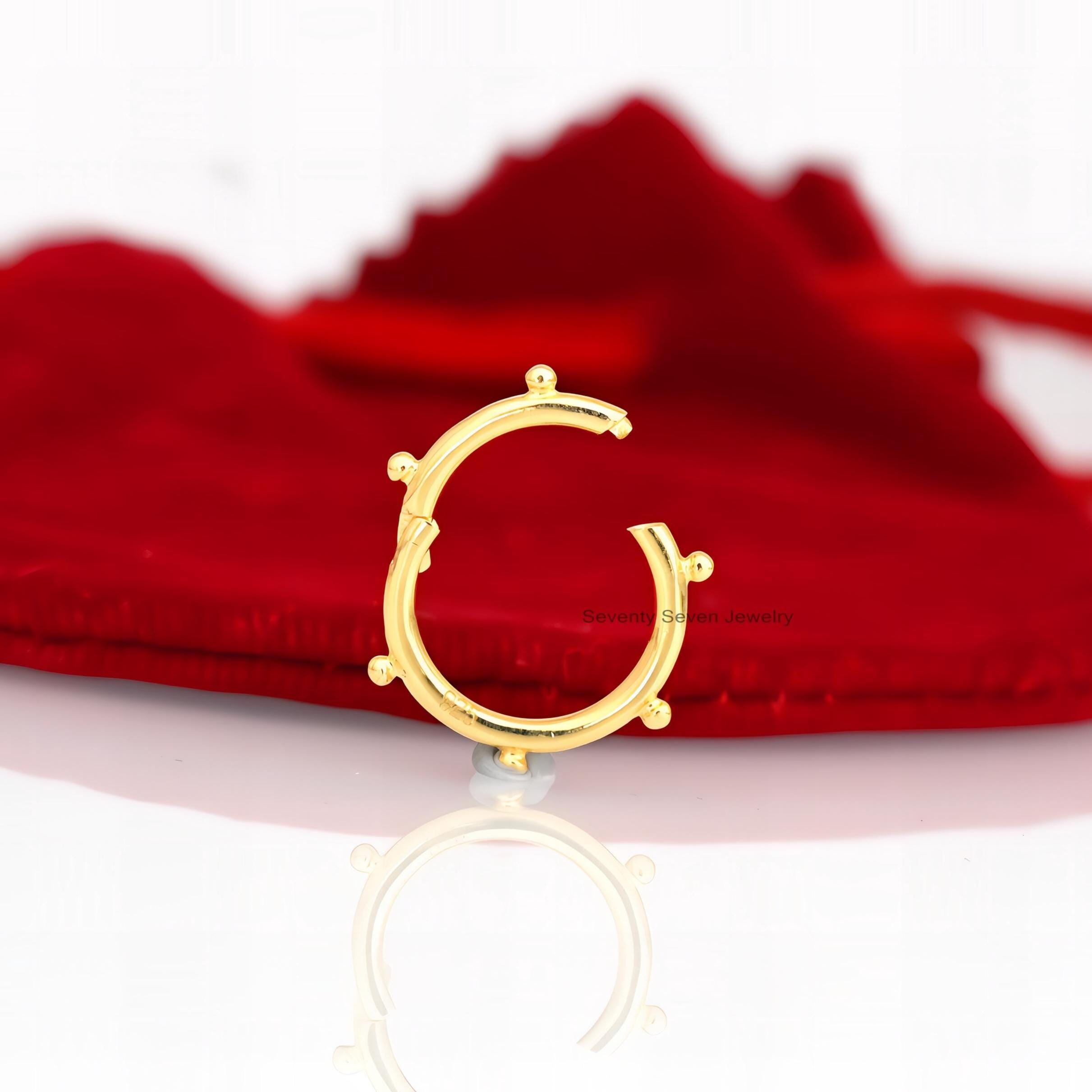 9K Gold Charm Holder: Turquoise & Diamond Pave Enhancer - View 3 - Seventy Seven Jewelry | SKU: SSMJP966-9KYGDI-15M-2026,SSMJ 9K Gold Charm Holder: Turquoise & Diamond Pave Enhancer - View 3 - Seventy Seven Jewelry | SKU: SSMJP966-9KYGDI-15M-2026,SSMJ