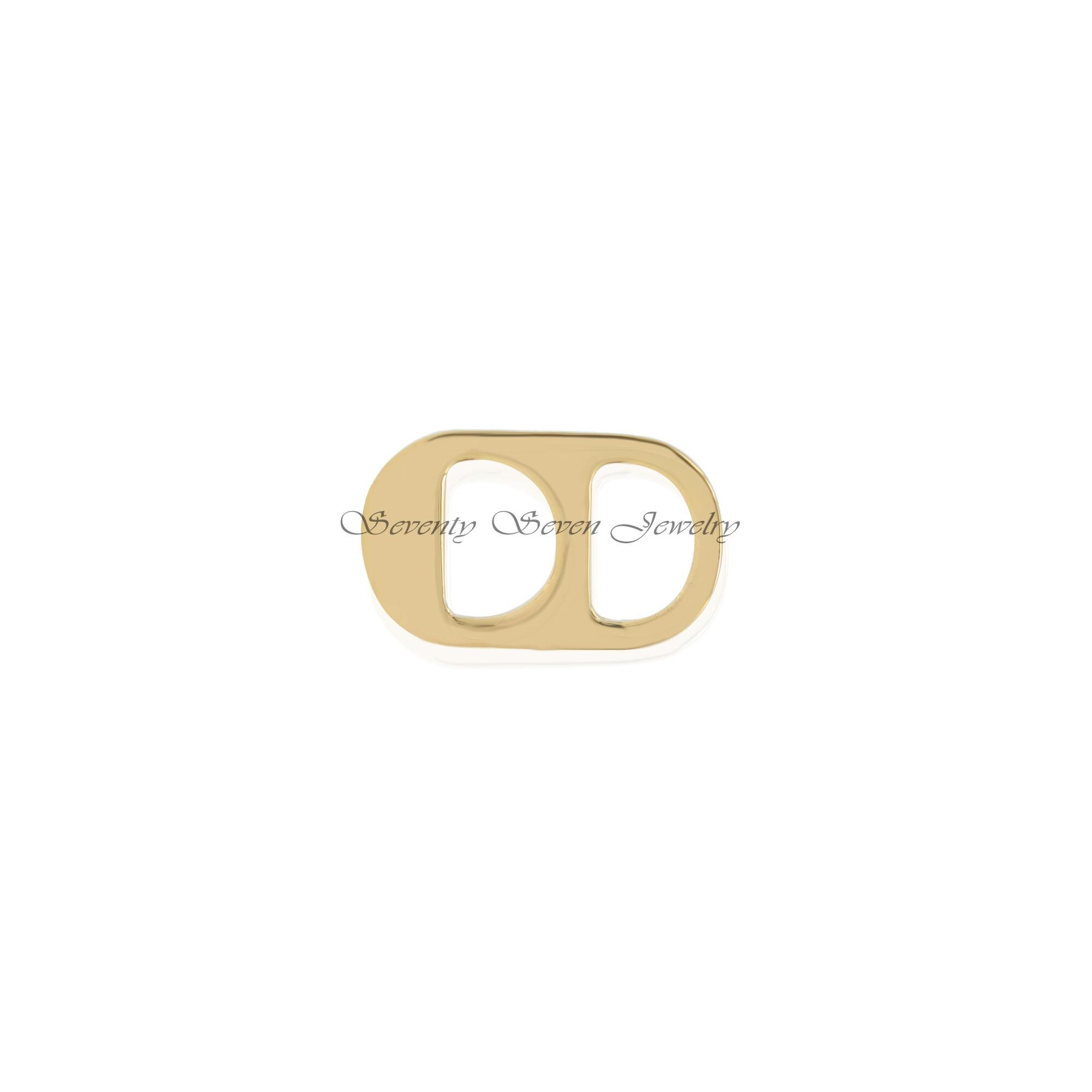 9K Gold Soda Tab Charm: Pop Top Pendant, 22MM - View 5 - Seventy Seven Jewelry | SKU: SSMJF203-9KYG-2026 9K Gold Soda Tab Charm: Pop Top Pendant, 22MM - View 5 - Seventy Seven Jewelry | SKU: SSMJF203-9KYG-2026