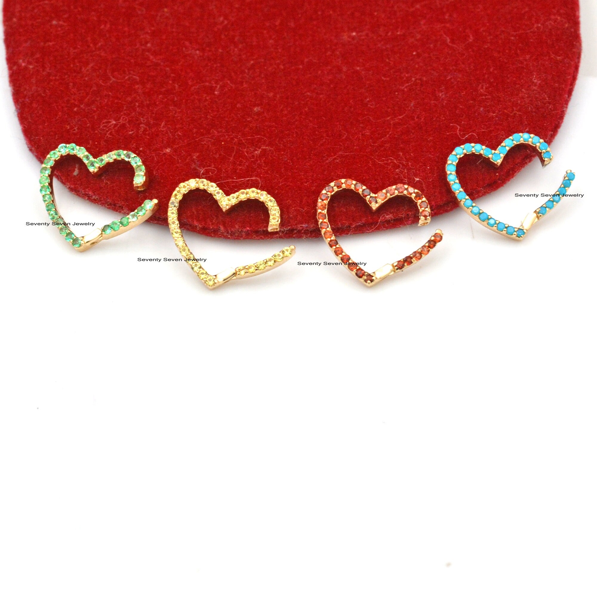 Diamond Heart Enhancer: 925 Silver Charms Holder (15 MM) - View 3 - Seventy Seven Jewelry | SKU: SSMJP536-SLYGMN-2026,SSMJP53 Diamond Heart Enhancer: 925 Silver Charms Holder (15 MM) - View 3 - Seventy Seven Jewelry | SKU: SSMJP536-SLYGMN-2026,SSMJP53