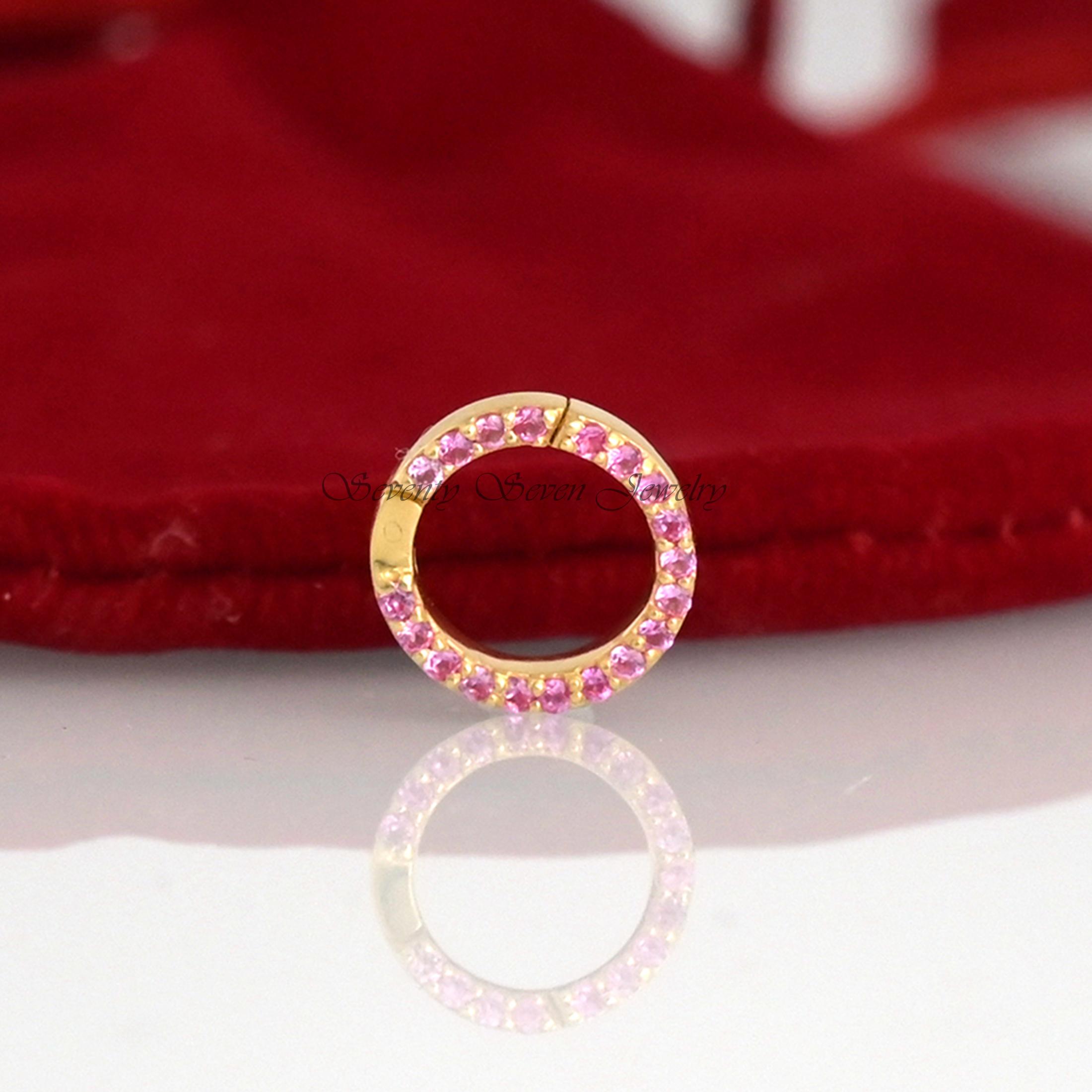 9K Solid Gold Diamond Charm Enhancer, Round Multi Holder - View 5 - Seventy Seven Jewelry | SKU: SSMJH570-9KYGTS-12M-VP,SSMJH 9K Solid Gold Diamond Charm Enhancer, Round Multi Holder - View 5 - Seventy Seven Jewelry | SKU: SSMJH570-9KYGTS-12M-VP,SSMJH
