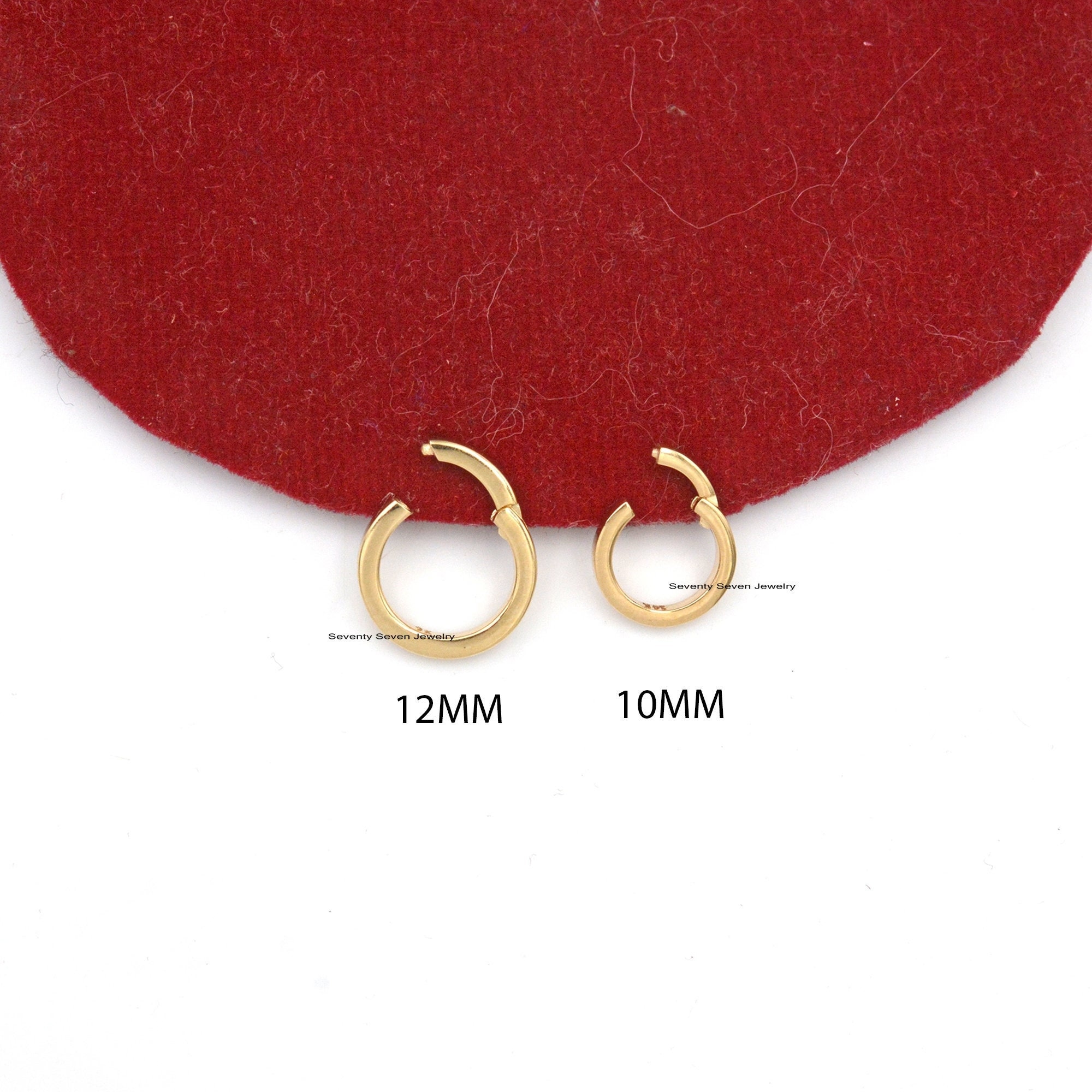 14K Solid Gold Enhancer Charm Holder, Link Lock (10/12 MM) - Seventy Seven Jewelry | SKU: SSMJH570-14KYG-10M-V-10/2025,SSMJH5 14K Solid Gold Enhancer Charm Holder, Link Lock (10/12 MM) - Seventy Seven Jewelry | SKU: SSMJH570-14KYG-10M-V-10/2025,SSMJH5