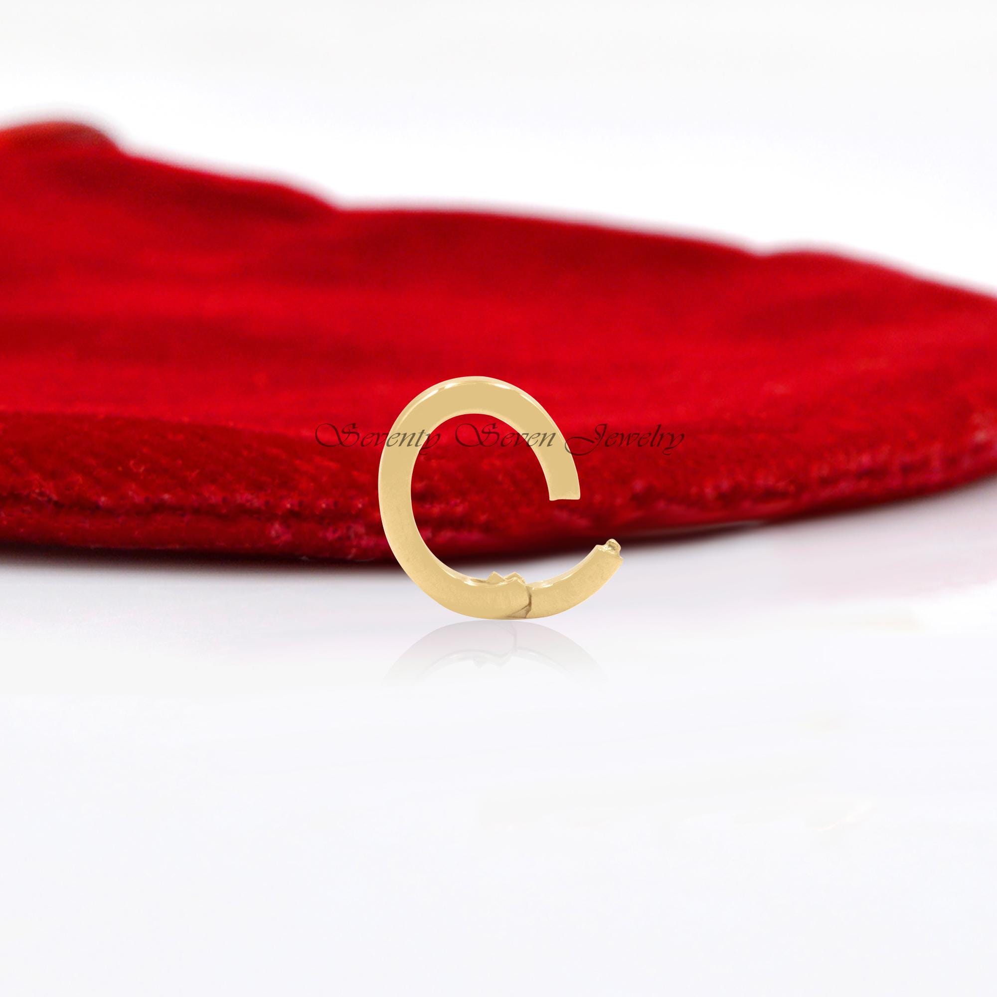 14K Gold Flat Link Necklace: Charm Holder, 16 Inch - Seventy Seven Jewelry | SKU: SSMJH475-14KYG-2026,SSMJP475-14KYG-G1-18I 14K Gold Flat Link Necklace: Charm Holder, 16 Inch - Seventy Seven Jewelry | SKU: SSMJH475-14KYG-2026,SSMJP475-14KYG-G1-18I
