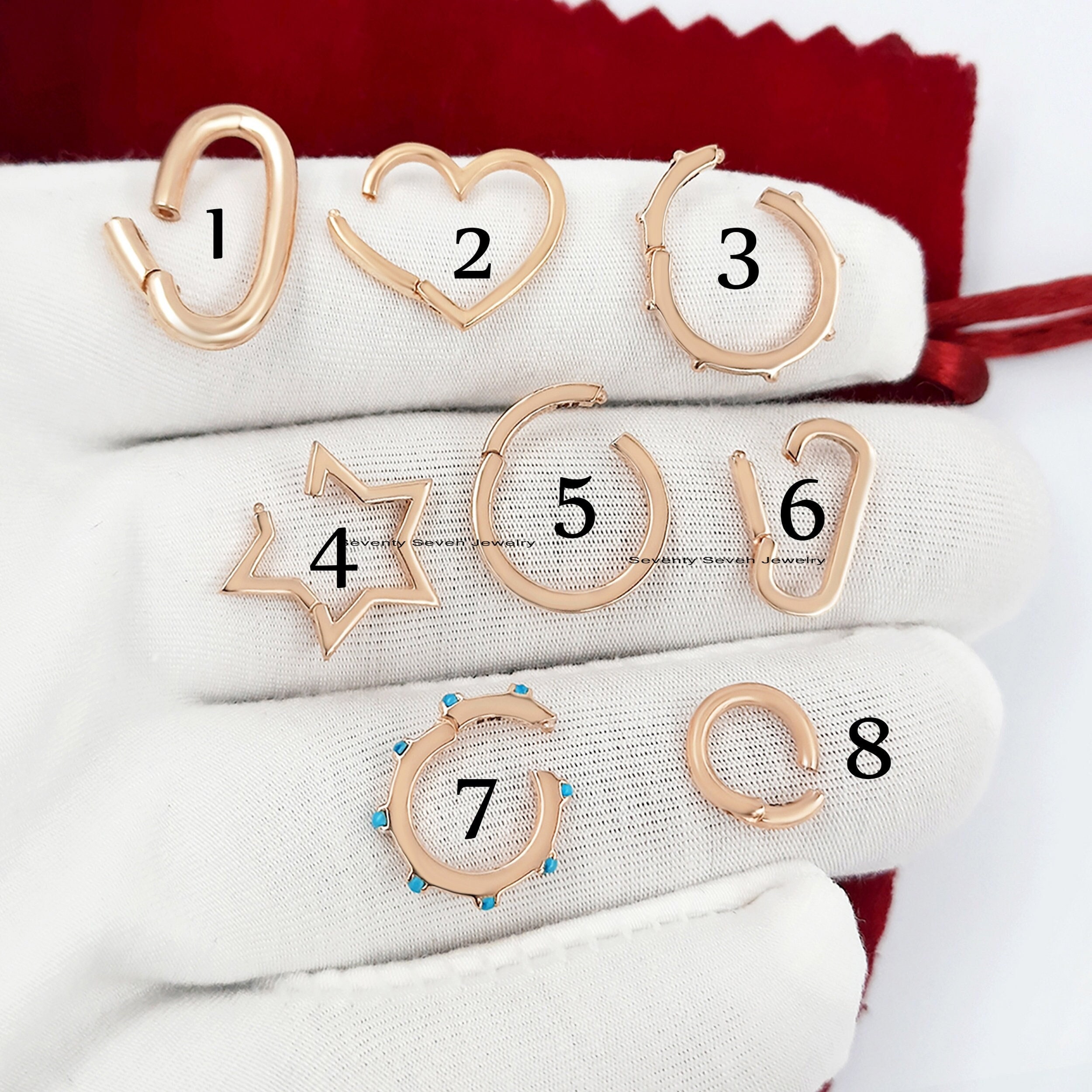 9K Gold Charm Holder Enhancer: Wholesale Pendant Bail - View 6 - Seventy Seven Jewelry | SKU: SSMJH536-9KYG,SSMJH448-9KYG-15M 9K Gold Charm Holder Enhancer: Wholesale Pendant Bail - View 6 - Seventy Seven Jewelry | SKU: SSMJH536-9KYG,SSMJH448-9KYG-15M