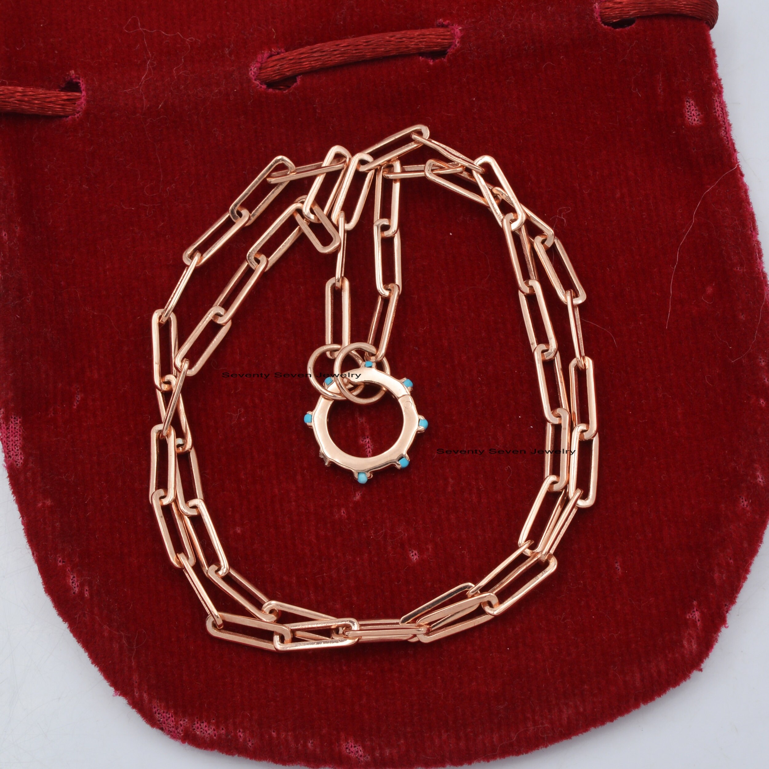 9k Gold Gemstone Circle Enhancer: Turquoise Charm Holder - View 4 - Seventy Seven Jewelry | SKU: SSMJP529-9KYGBSP,SSMJP529-9K 9k Gold Gemstone Circle Enhancer: Turquoise Charm Holder - View 4 - Seventy Seven Jewelry | SKU: SSMJP529-9KYGBSP,SSMJP529-9K