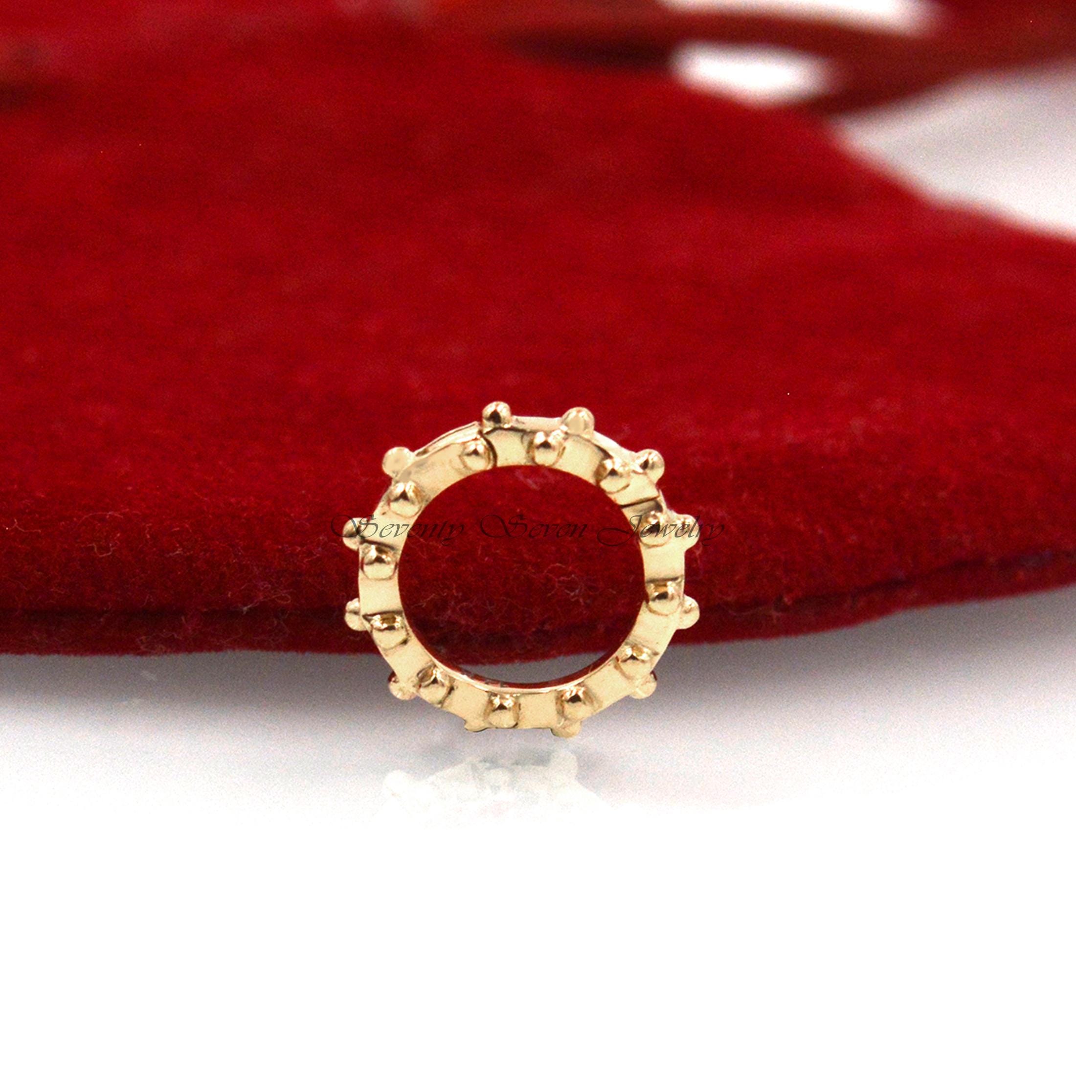 925 Silver Round Ball Enhancer: Charm Holder Snap Link (12/15 MM) - View 5 - Seventy Seven Jewelry | SKU: SSMJP1002-SLYG-2026 925 Silver Round Ball Enhancer: Charm Holder Snap Link (12/15 MM) - View 5 - Seventy Seven Jewelry | SKU: SSMJP1002-SLYG-2026