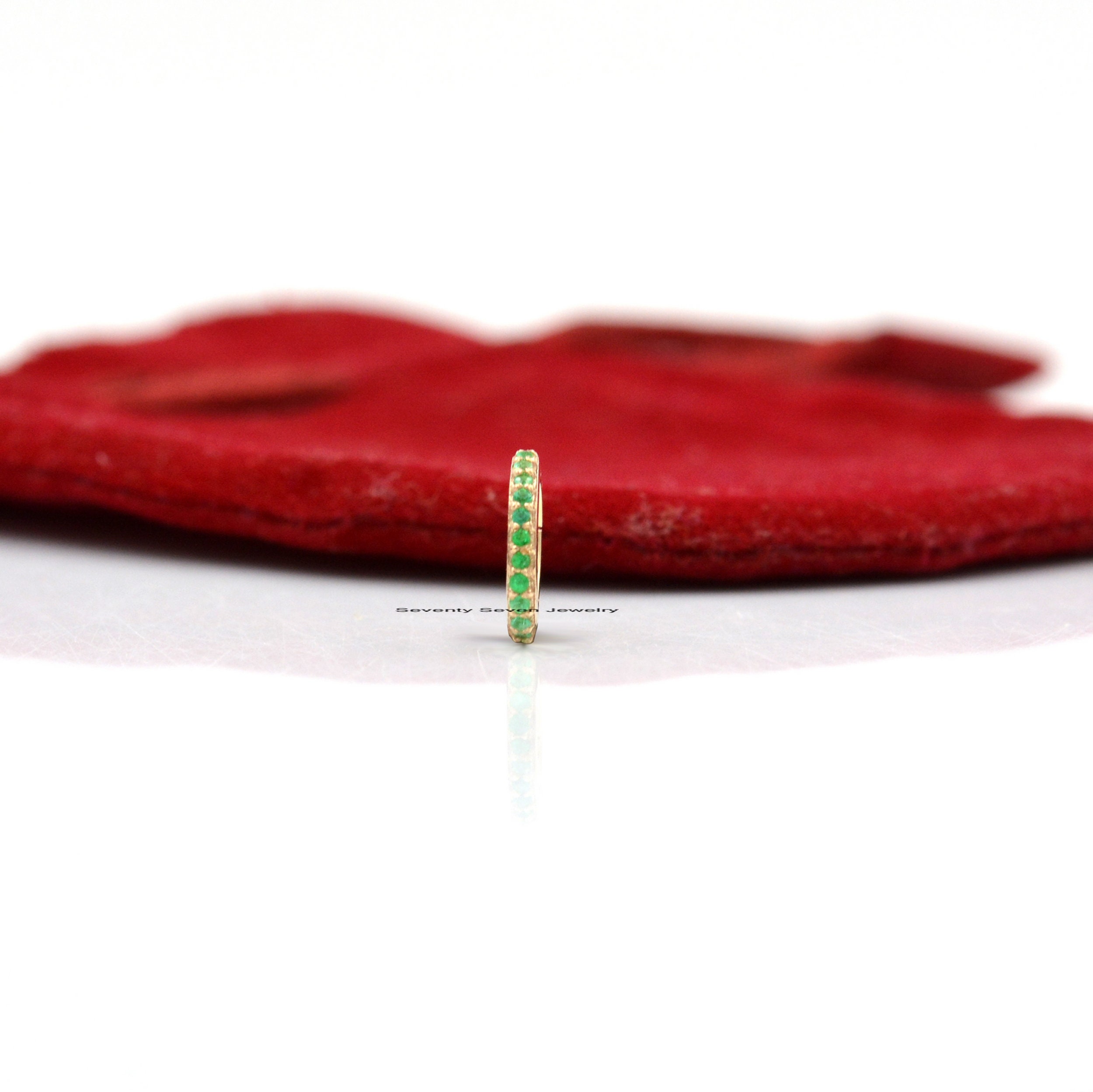 9K Gold Diamond Charm Enhancer: Oval Connector Lock - View 5 - Seventy Seven Jewelry | SKU: SSMJH126-9KYGDI-2026,SSMJF126-9KY