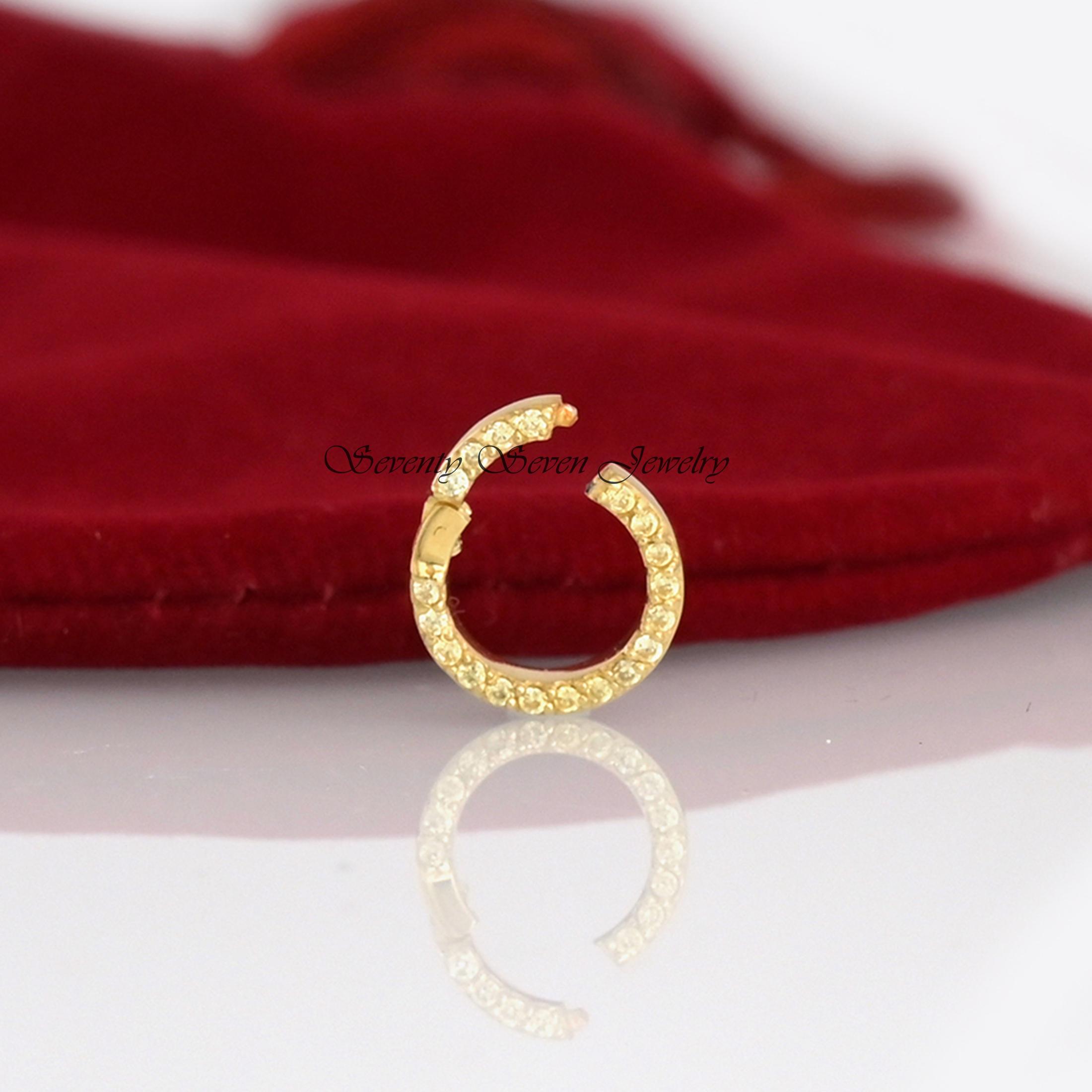 9K Solid Gold Diamond Charm Enhancer, Round Multi Holder - View 7 - Seventy Seven Jewelry | SKU: SSMJH570-9KYGTS-12M-VP,SSMJH 9K Solid Gold Diamond Charm Enhancer, Round Multi Holder - View 7 - Seventy Seven Jewelry | SKU: SSMJH570-9KYGTS-12M-VP,SSMJH