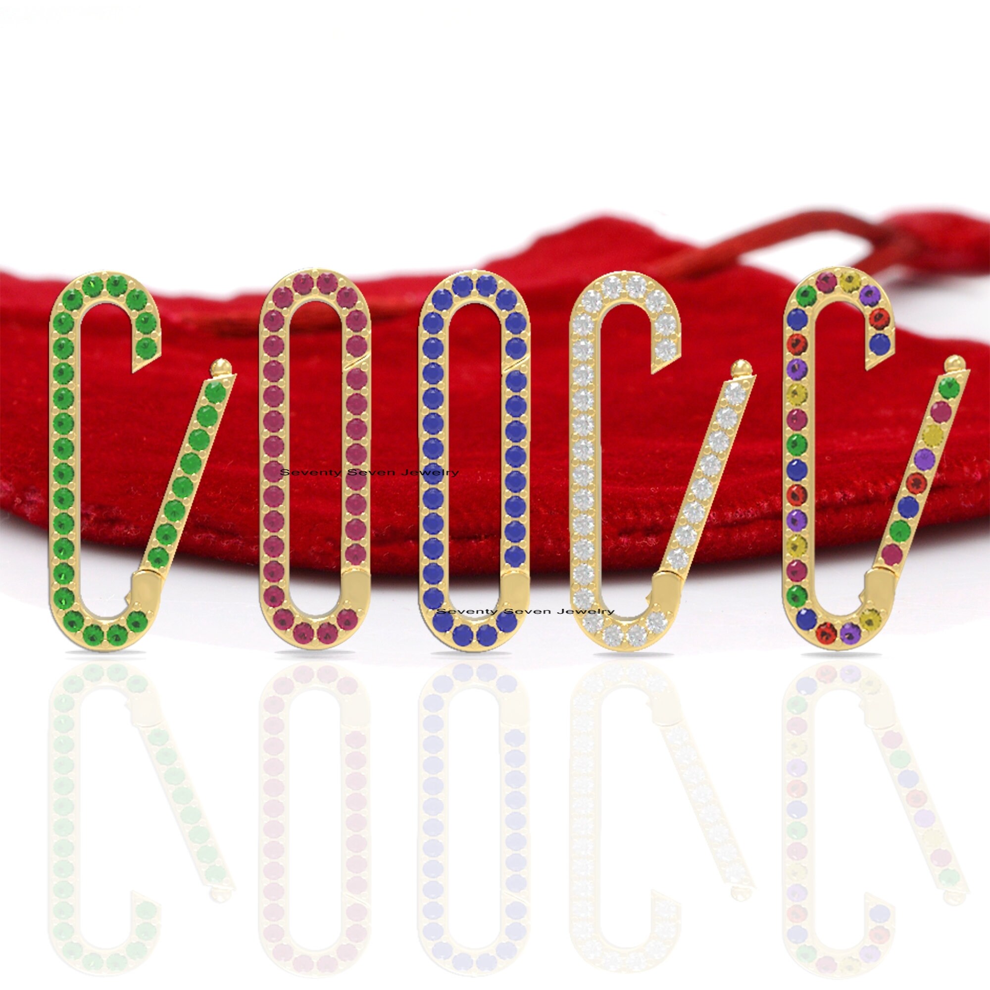 925 Silver Diamond Enhancer: Multi Charm Holder - View 6 - Seventy Seven Jewelry | SKU: SSMJP680-SLYGTS,SSMJP680-SLYGTQ,SSMJP 925 Silver Diamond Enhancer: Multi Charm Holder - View 6 - Seventy Seven Jewelry | SKU: SSMJP680-SLYGTS,SSMJP680-SLYGTQ,SSMJP
