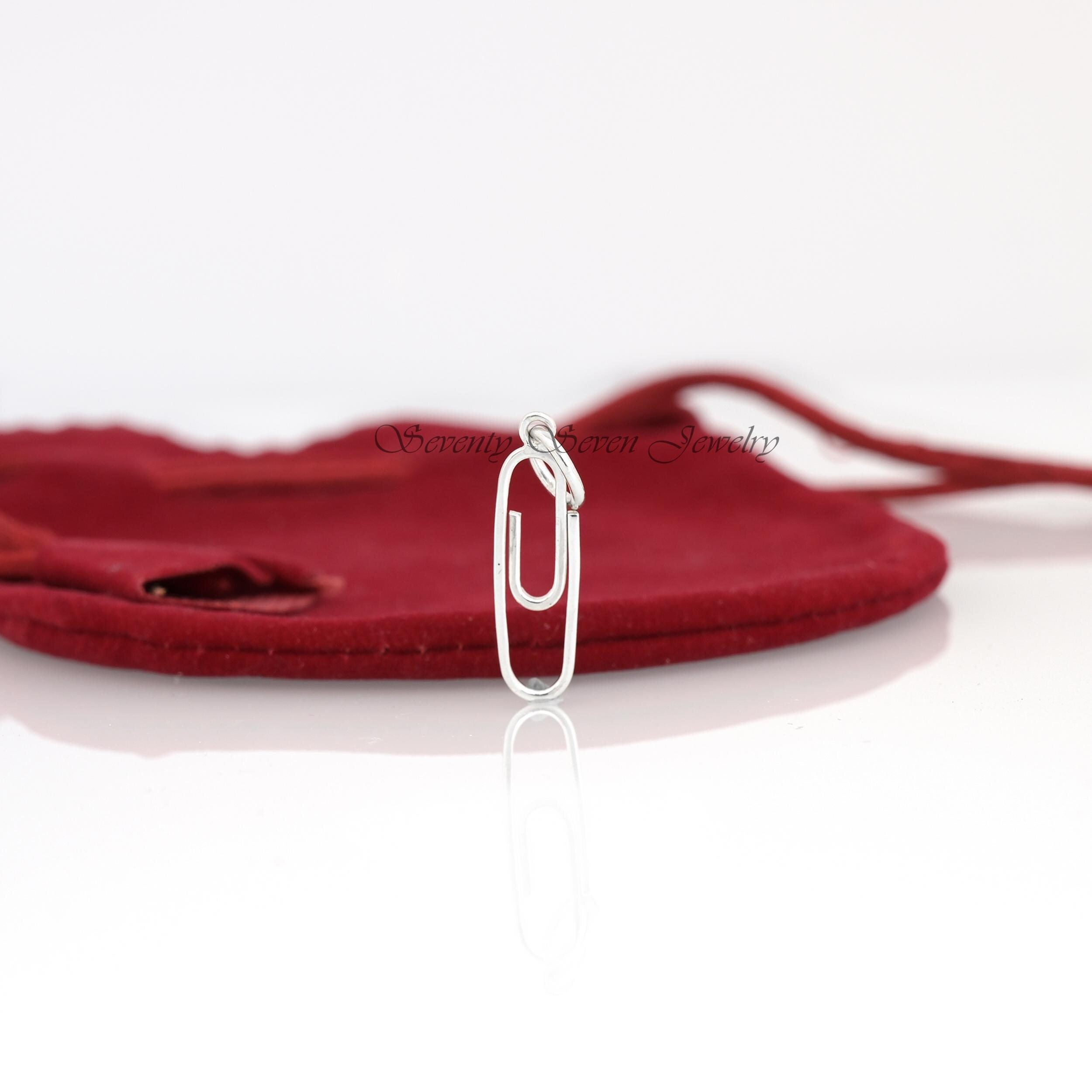 925 Silver Charm Enhancer: Dainty Chain Holder (20*6 MM) - View 4 - Seventy Seven Jewelry | SKU: SSMJP682-SLYG-2026 925 Silver Charm Enhancer: Dainty Chain Holder (20*6 MM) - View 4 - Seventy Seven Jewelry | SKU: SSMJP682-SLYG-2026