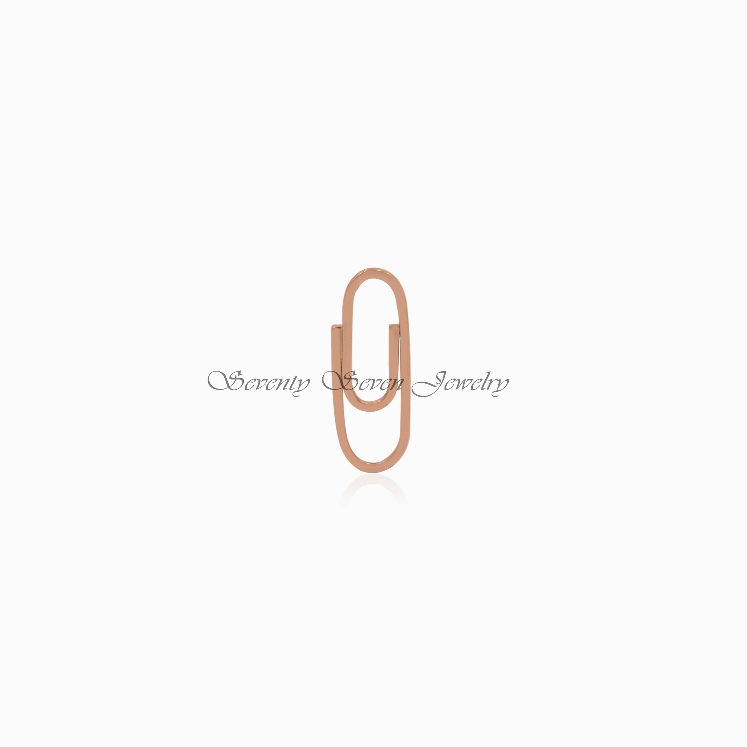925 Silver Paperclip Enhancer Necklace: Thick Link Charm Holder - View 2 - Seventy Seven Jewelry | SKU: SSMJH564-SLYG-2/2026 925 Silver Paperclip Enhancer Necklace: Thick Link Charm Holder - View 2 - Seventy Seven Jewelry | SKU: SSMJH564-SLYG-2/2026