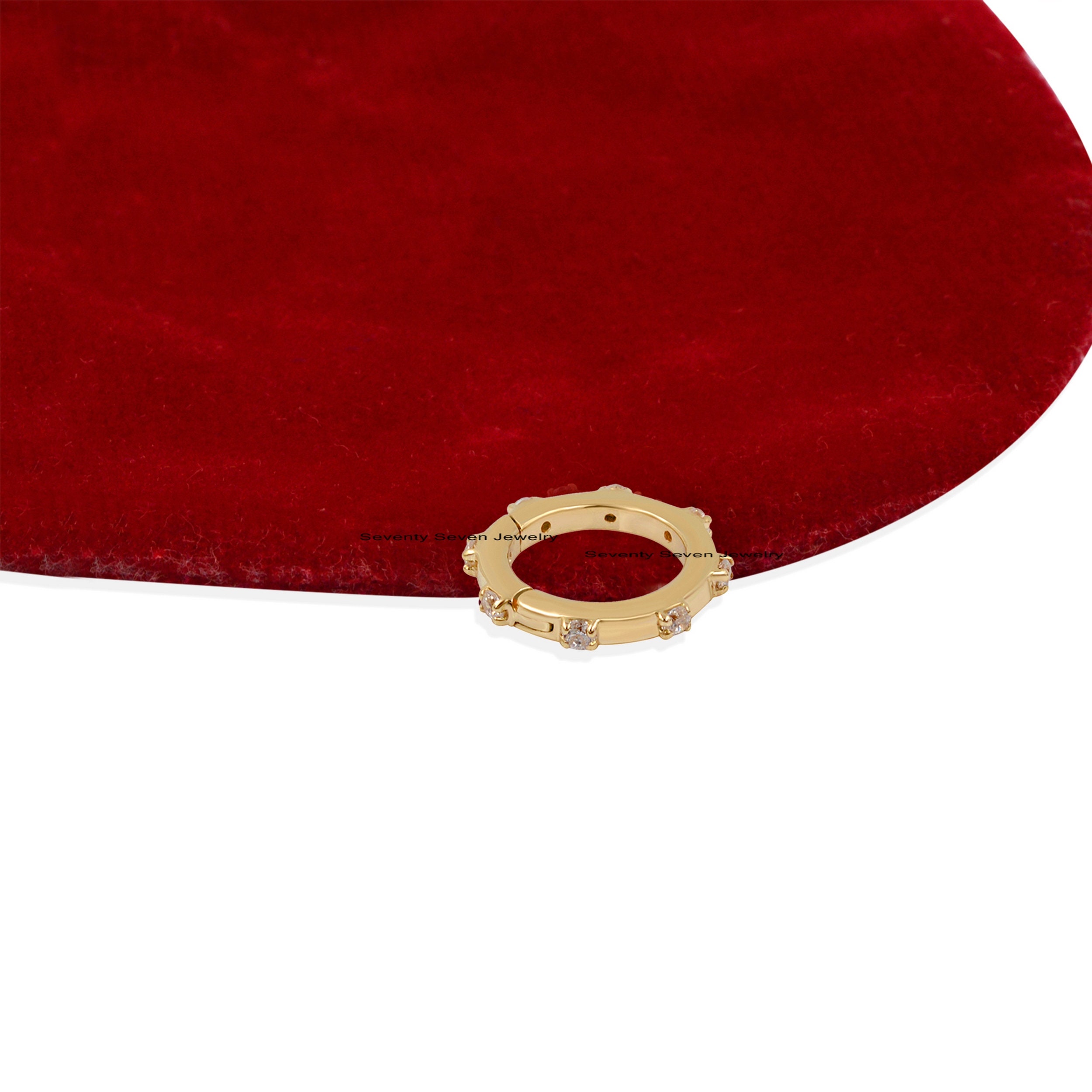 9k Gold Gemstone Circle Enhancer: Turquoise Charm Holder - View 7 - Seventy Seven Jewelry | SKU: SSMJP529-9KYGBSP,SSMJP529-9K 9k Gold Gemstone Circle Enhancer: Turquoise Charm Holder - View 7 - Seventy Seven Jewelry | SKU: SSMJP529-9KYGBSP,SSMJP529-9K