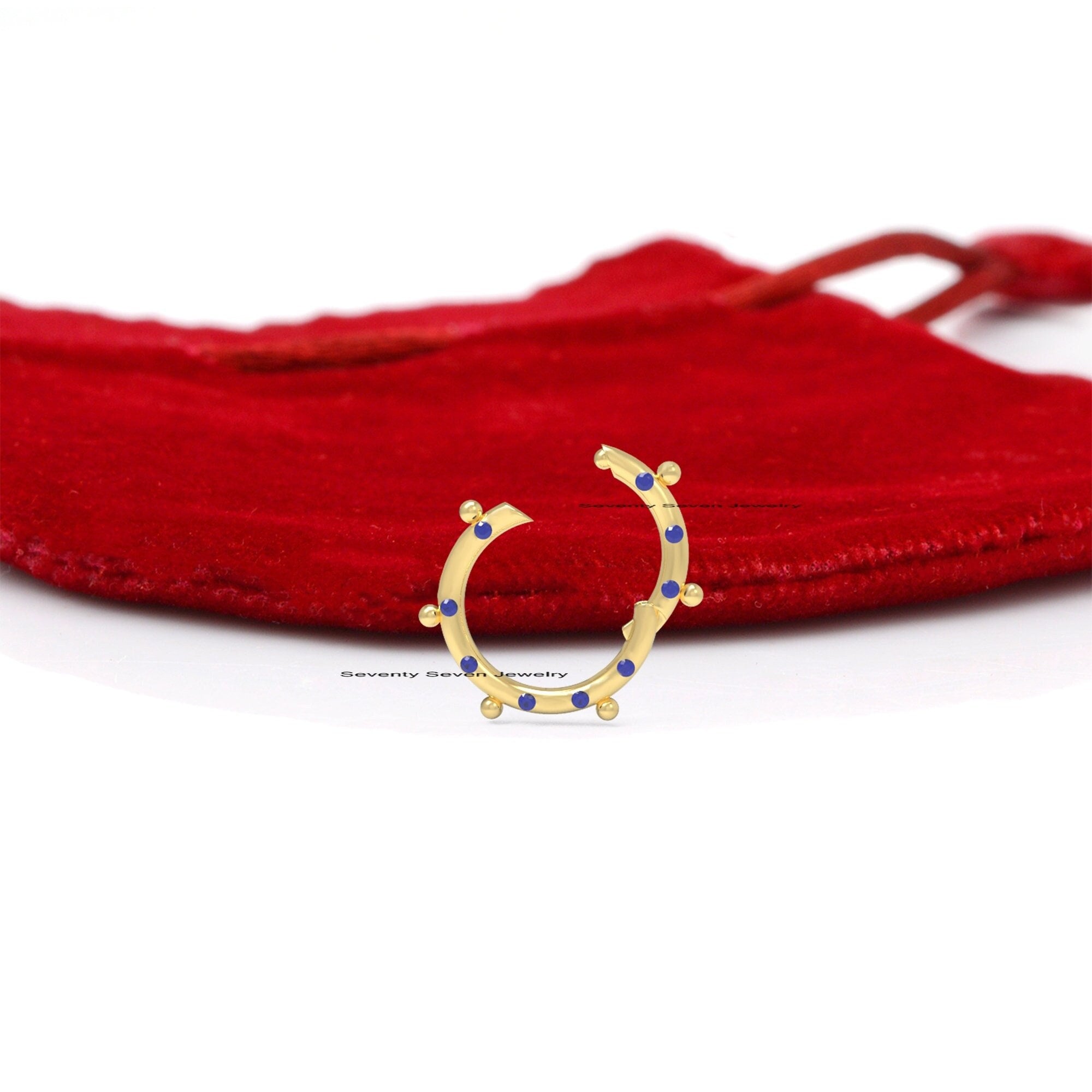 9K Gold Charm Holder: Turquoise & Diamond Pave Enhancer - View 4 - Seventy Seven Jewelry | SKU: SSMJP966-9KYGDI-15M-2026,SSMJ 9K Gold Charm Holder: Turquoise & Diamond Pave Enhancer - View 4 - Seventy Seven Jewelry | SKU: SSMJP966-9KYGDI-15M-2026,SSMJ