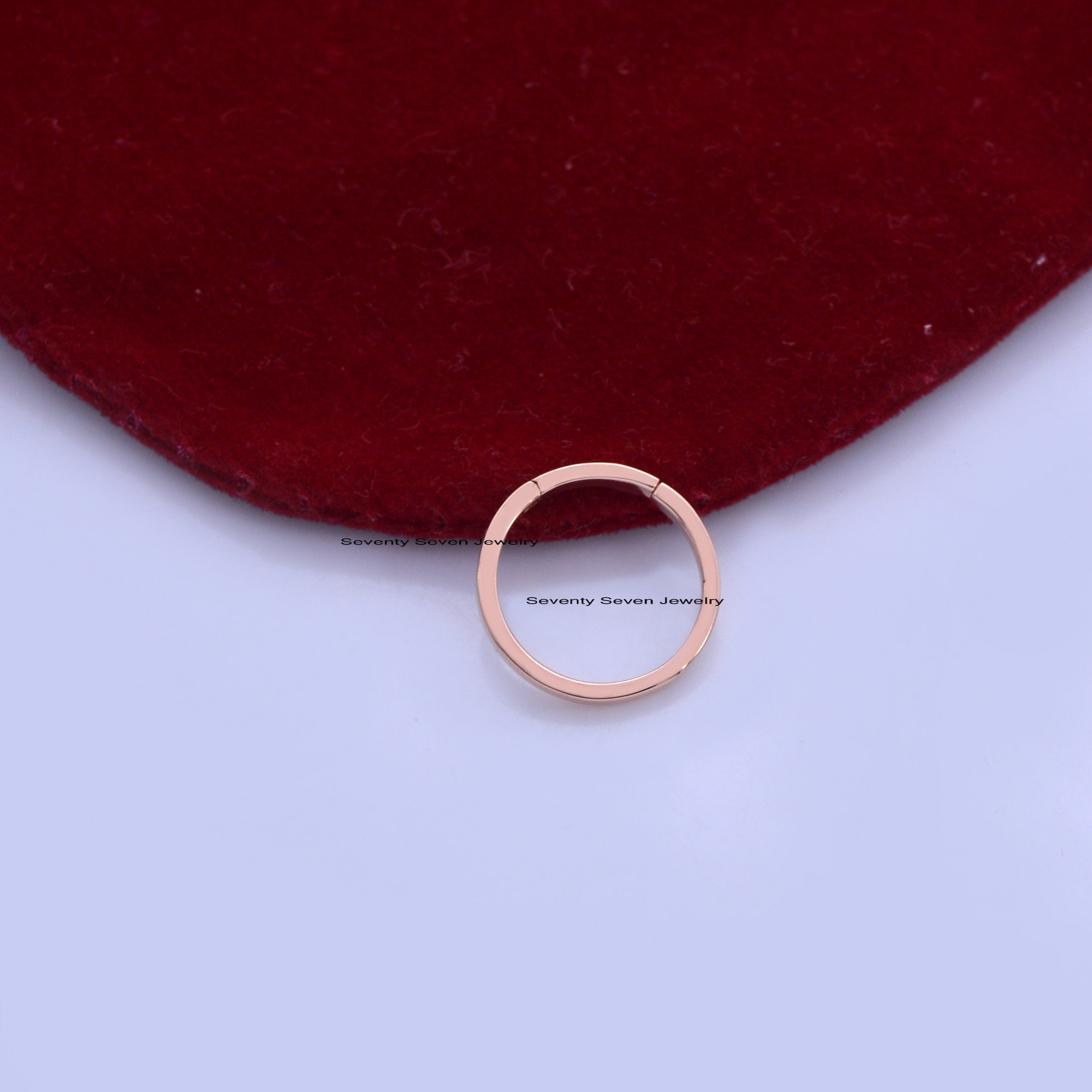 9K Solid Gold Round Charm Enhancer, 15mm Circle Link Lock - View 7 - Seventy Seven Jewelry | SKU: SSMJH447-9KYG-2026 9K Solid Gold Round Charm Enhancer, 15mm Circle Link Lock - View 7 - Seventy Seven Jewelry | SKU: SSMJH447-9KYG-2026