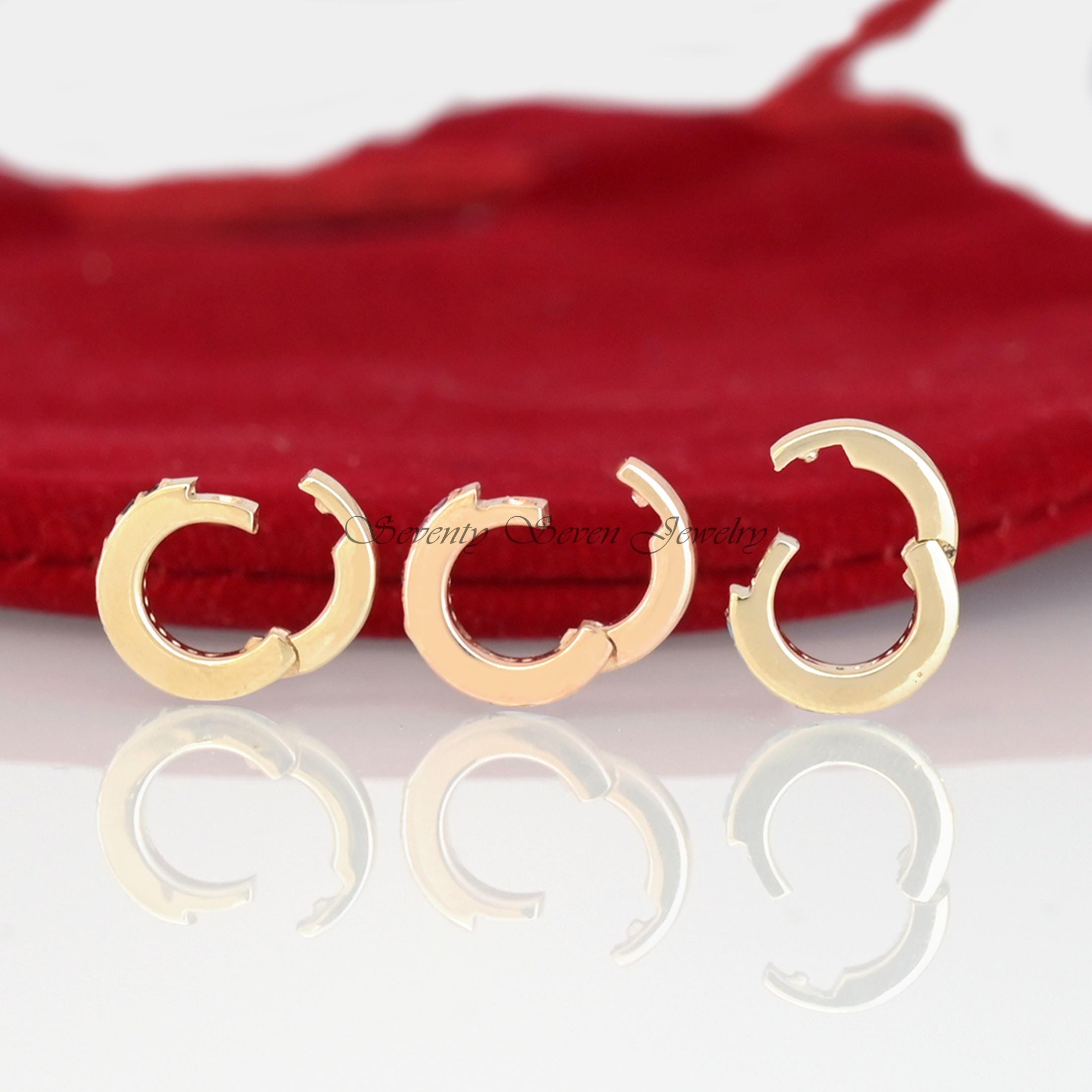 Pave Diamond 9k Gold Circle Charm Enhancer - 10MM - View 5 - Seventy Seven Jewelry | SKU: SSMJP686-9KYGDI-2026,SSMJP686-9KYGT Pave Diamond 9k Gold Circle Charm Enhancer - 10MM - View 5 - Seventy Seven Jewelry | SKU: SSMJP686-9KYGDI-2026,SSMJP686-9KYGT