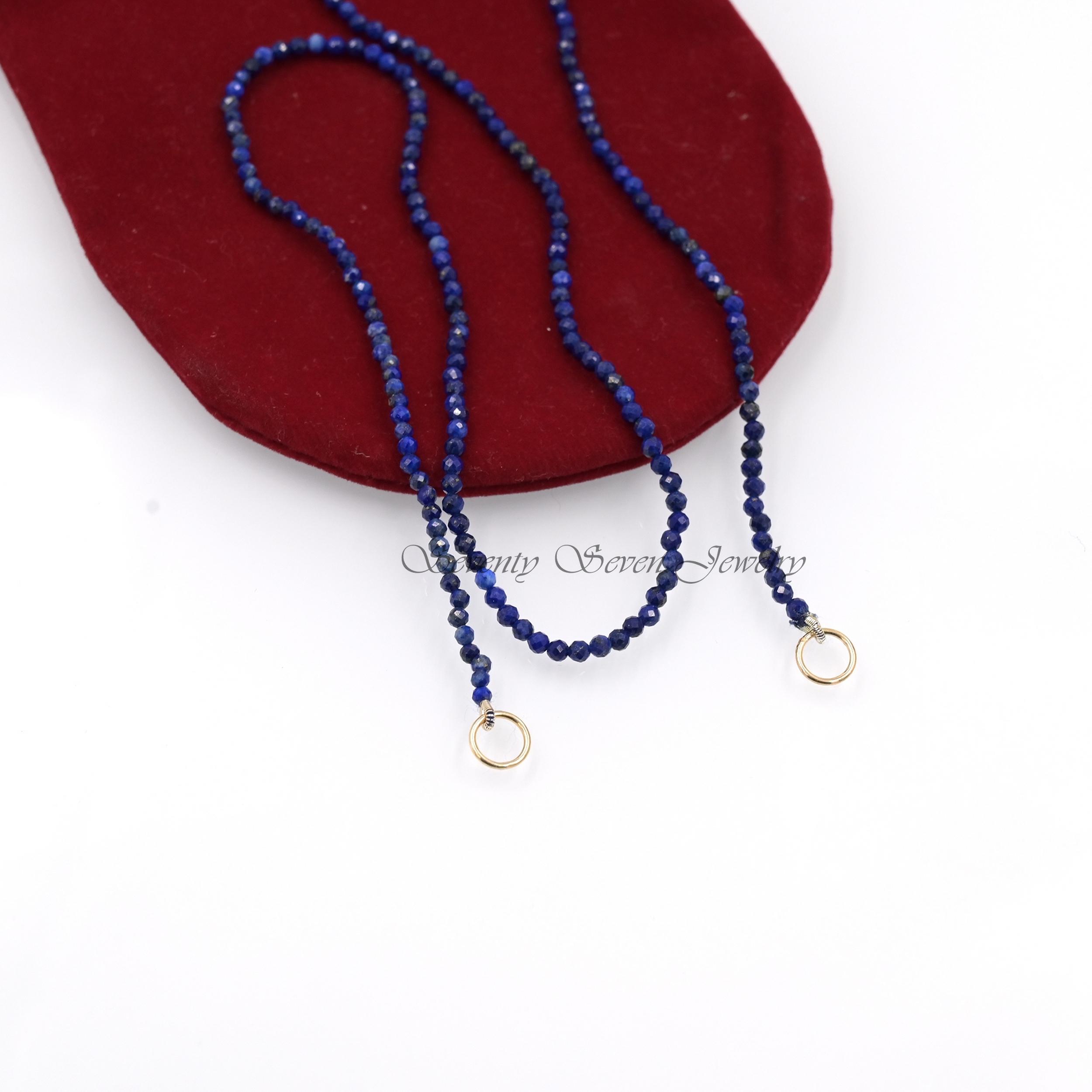 14k Gold Bead Necklace: Enhancer Carabiner Chain - View 4 - Seventy Seven Jewelry | SKU: SSMJN219-14KYGLPZ-10/2025 14k Gold Bead Necklace: Enhancer Carabiner Chain - View 4 - Seventy Seven Jewelry | SKU: SSMJN219-14KYGLPZ-10/2025