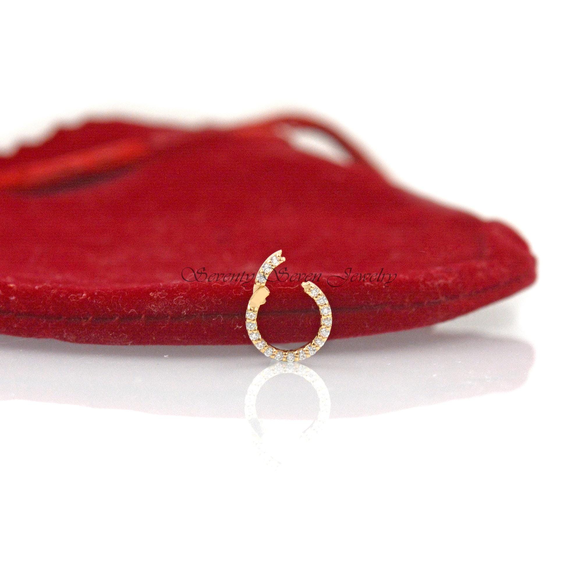 14K Gold Charm Holder, Lab Diamond Enhancer, Multi Link - View 6 - Seventy Seven Jewelry | SKU: SSMJH119-14KYGTQ-10M,SSMJH119 14K Gold Charm Holder, Lab Diamond Enhancer, Multi Link - View 6 - Seventy Seven Jewelry | SKU: SSMJH119-14KYGTQ-10M,SSMJH119