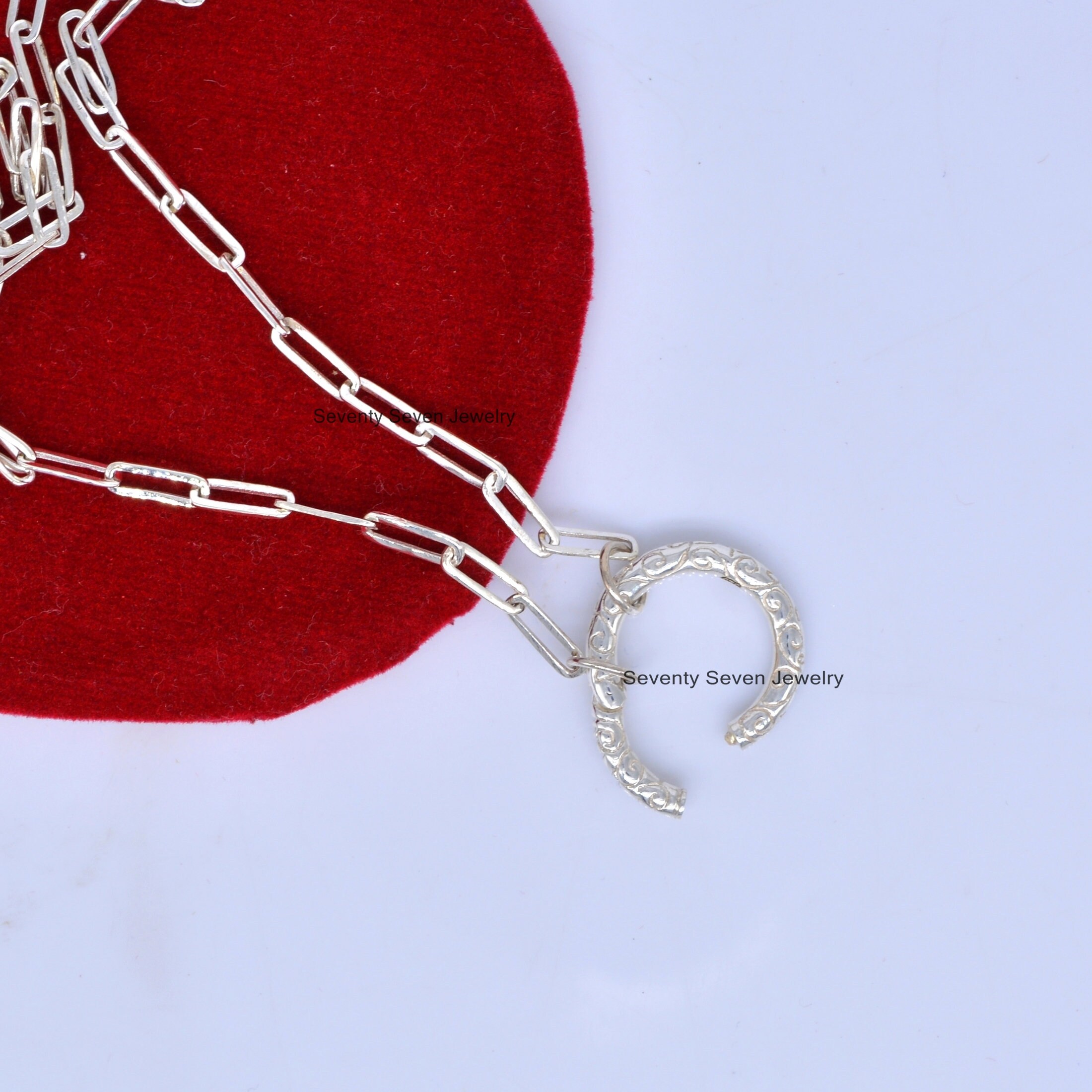 925 Silver Engraved Circle Charm Enhancer - 20 MM - View 5 - Seventy Seven Jewelry | SKU: SSMJP501-SLNS-20M-2026 925 Silver Engraved Circle Charm Enhancer - 20 MM - View 5 - Seventy Seven Jewelry | SKU: SSMJP501-SLNS-20M-2026