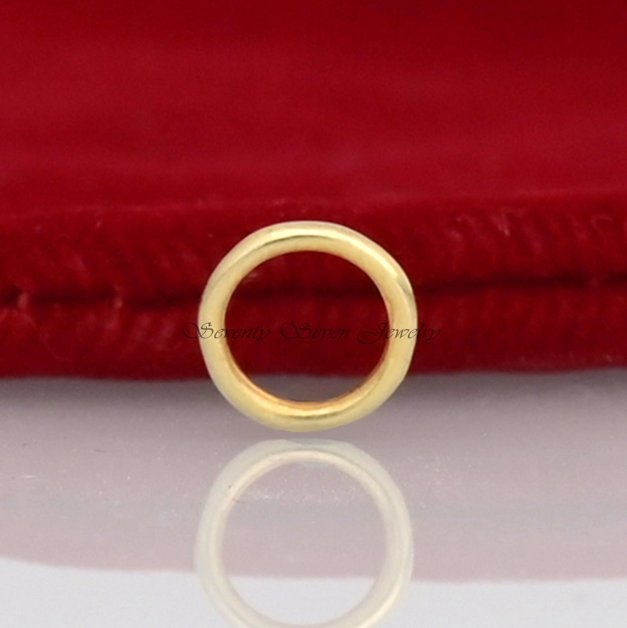 925 Sterling Silver Jump Ring: Pendant Connector Lock - View 6 - Seventy Seven Jewelry | SKU: SSMJF127-SLYG-VP 925 Sterling Silver Jump Ring: Pendant Connector Lock - View 6 - Seventy Seven Jewelry | SKU: SSMJF127-SLYG-VP