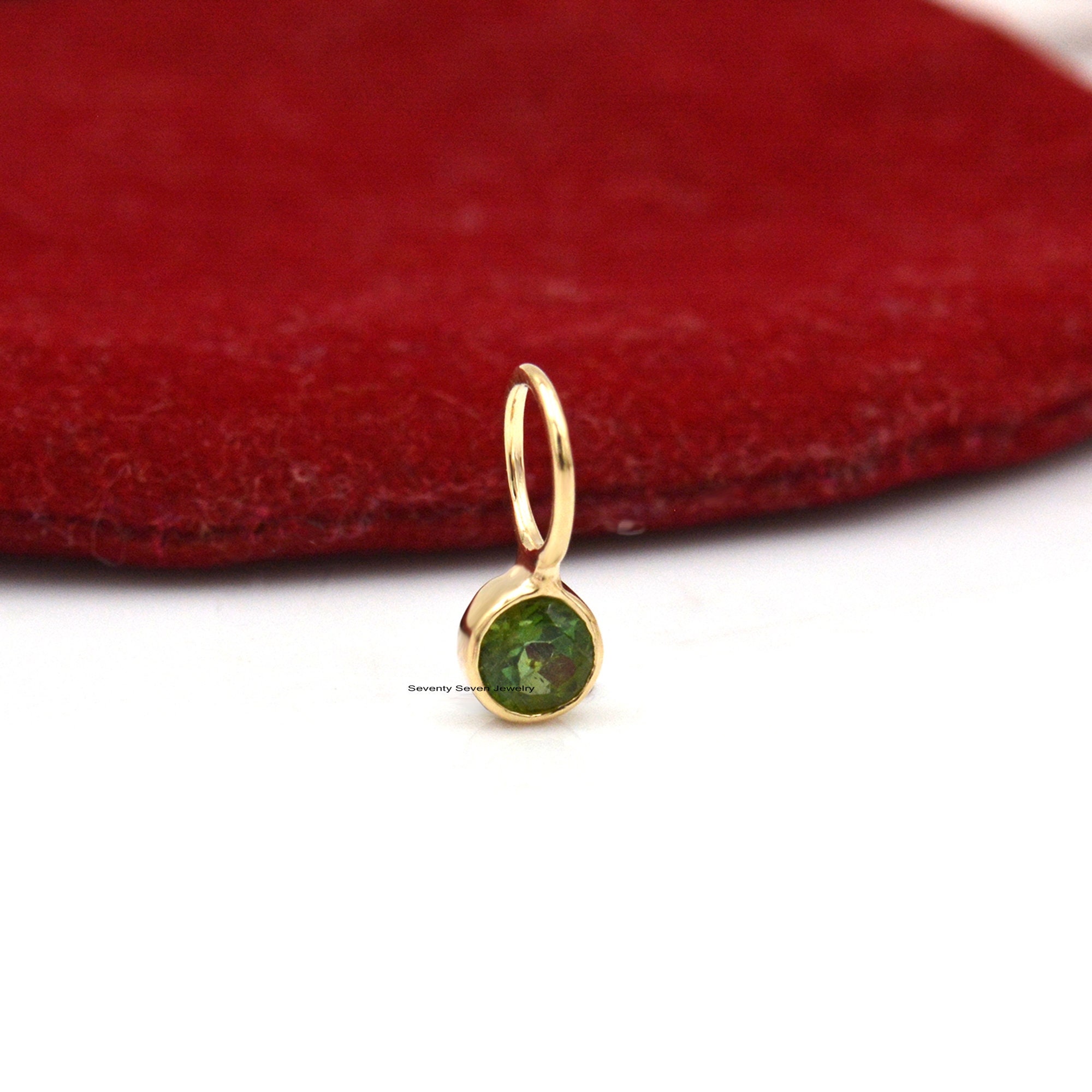 Sterling Silver Drop Pendant: Tiny Charm (12x5 MM) - View 4 - Seventy Seven Jewelry | SKU: SSMJP468-SLYGTQ-2026,SSMJP468-SLYG Sterling Silver Drop Pendant: Tiny Charm (12x5 MM) - View 4 - Seventy Seven Jewelry | SKU: SSMJP468-SLYGTQ-2026,SSMJP468-SLYG