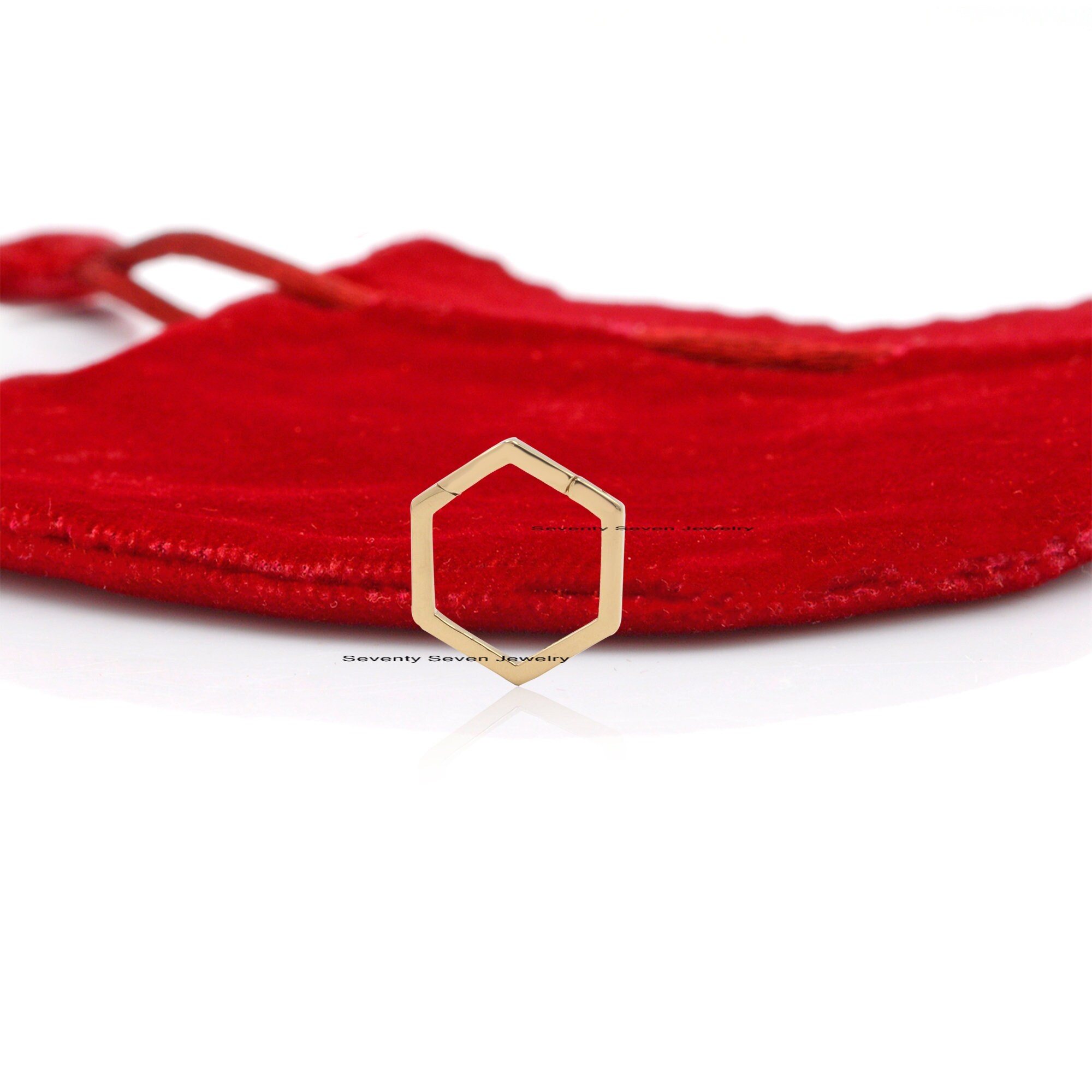 9K Solid Gold Hexagon Charm Enhancer Lock (15x15 MM) - View 5 - Seventy Seven Jewelry | SKU: SSMJH449-9KYG-10M-2026,SSMJH449- 9K Solid Gold Hexagon Charm Enhancer Lock (15x15 MM) - View 5 - Seventy Seven Jewelry | SKU: SSMJH449-9KYG-10M-2026,SSMJH449-