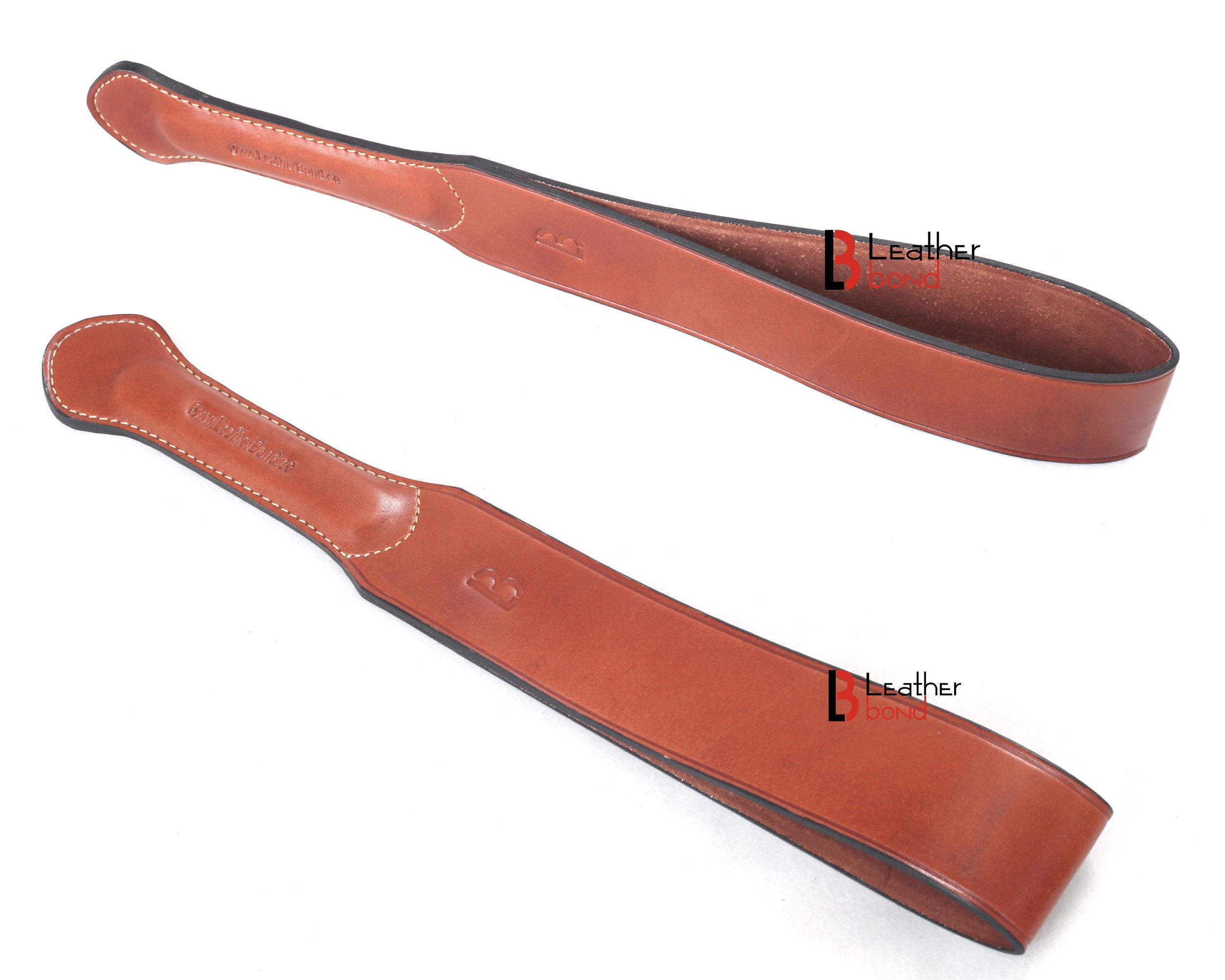 Large Italian Leather Slapper Spanking Paddle - 14 strap – Master  Control's Woodshop & Toys