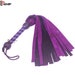 BDSM Red Leather Floggers a Pair of Real Genuine Cow Hide Leather