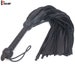 Real Genuine Cowhide Leather Flogger 50 Falls Black Heavy Duty Thuddy whip