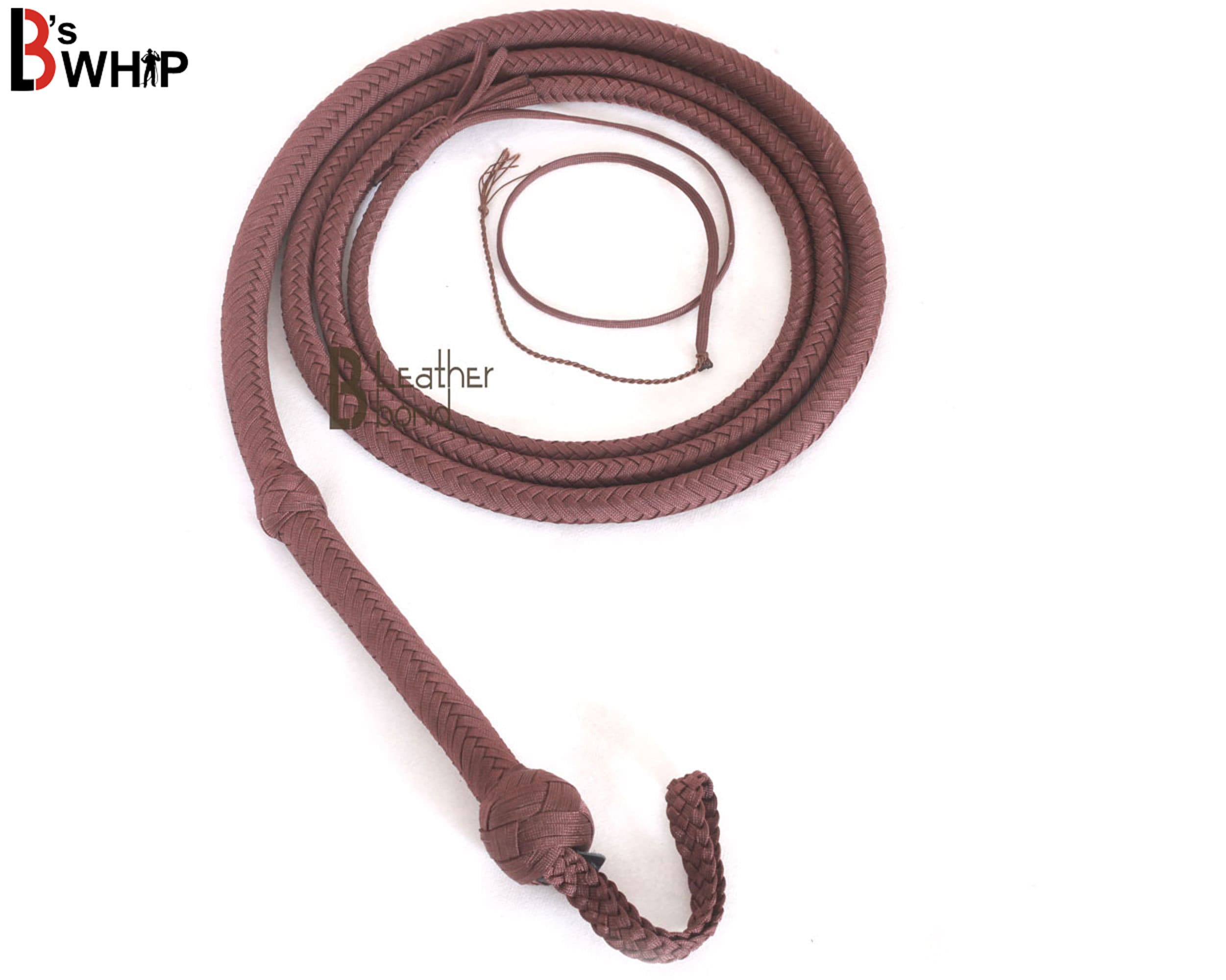 Frusta stile Indiana Jones da 06 a 12 piedi 12 fili Bullwhip Para