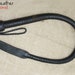 Bull Whip 3 Feet 16 Strands Cow Hide Real Leather Dragon Tail Single Tail Spanking Bullwhip Black