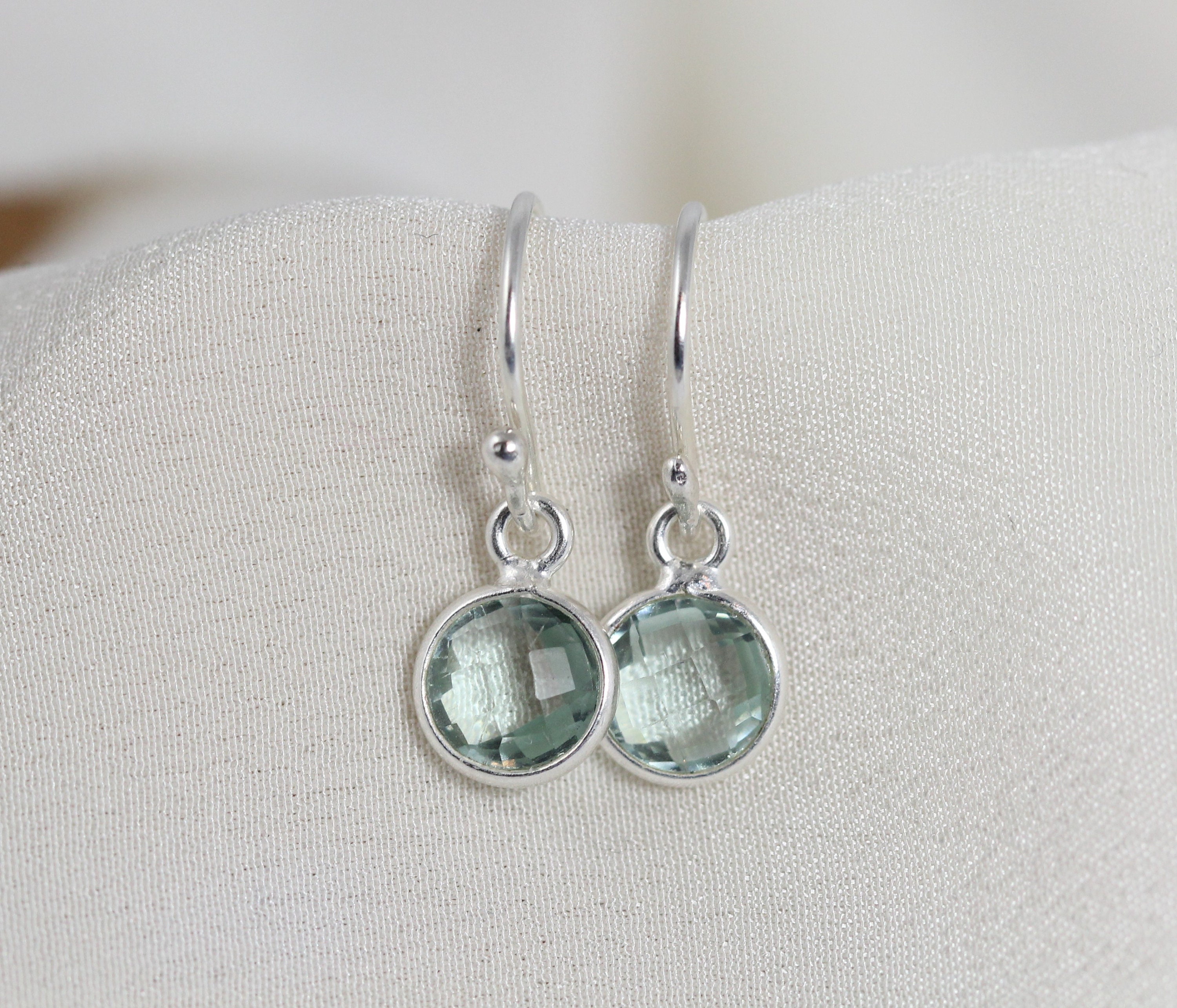 Dainty Drop Earrings Personalized Jewelry Gift for Daughter | Etsy
