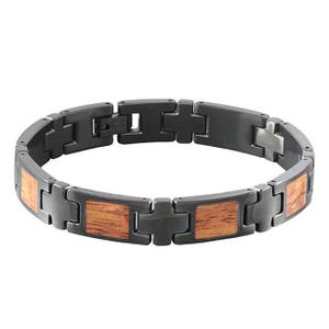 Hand-Made Hawaiian Koa Wood Bracelet Mens Bracelet