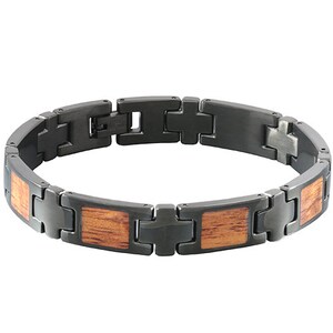 Hand-Made Hawaiian Koa Wood Bracelet Mens Bracelet