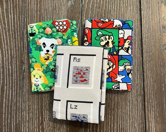 Gamer wallet, kids wallet, boys wallet, trifold wallet, superhero wallet, gamer controller wallet, Childrens wallets, fabric wallets