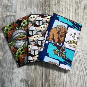 Space wallet, kids wallet, boys wallet, trifold wallet, alien wallet, rockets, boys fabric wallet, Childrens wallets, Martian wallet