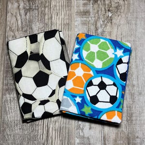 Cartera deportiva, cartera de tela, cartera para niños, cartera de tres pliegues, cartera de fútbol, cartera de fútbol, baloncesto, cartera de béisbol,