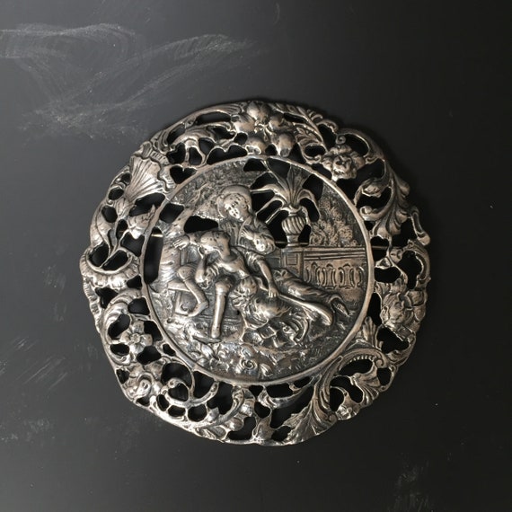 Guglielmo Cini Sterling Silver Pin