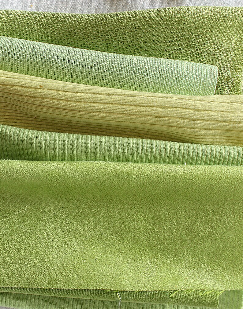 Second hand fabric patch jersey stoffjersey fabriclinen Etsy