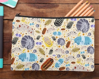 Isopod Accessory Pouches, Cosmetic Bag, Isopod Toilet bag
