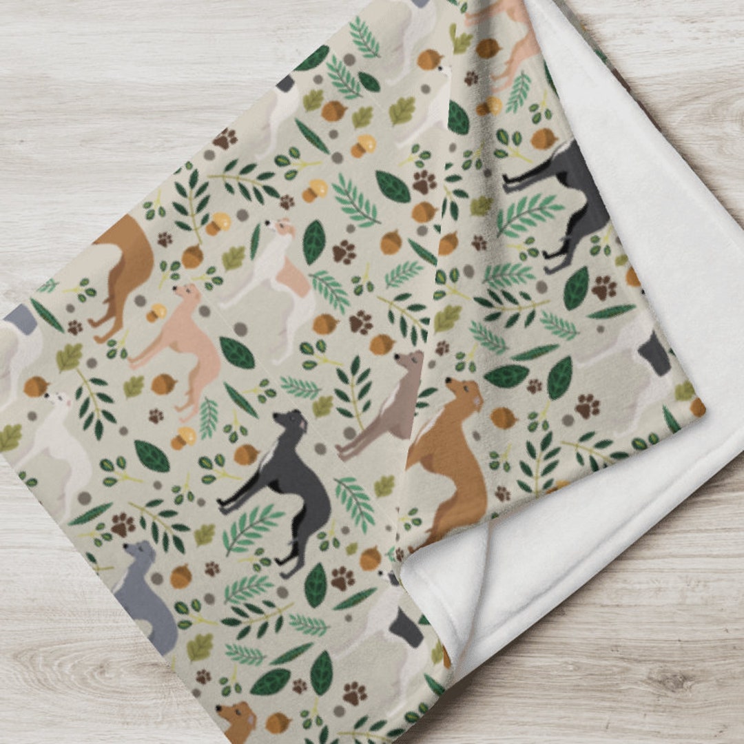 Greyhound Throw Italian Greyhound Throw Blanket, - Etsy