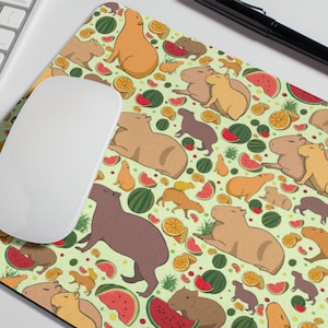 Capybara Mouse Pad (Rectangle)