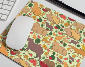 Capybara Mouse Pad (Rectangle)