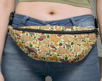Linda riñonera Carpincho, bolsa Carpincho