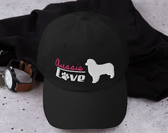 Australian shepherd lover baseball hat, aussie gift idea
