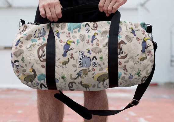 Fossil canvas duffle bag hotsell